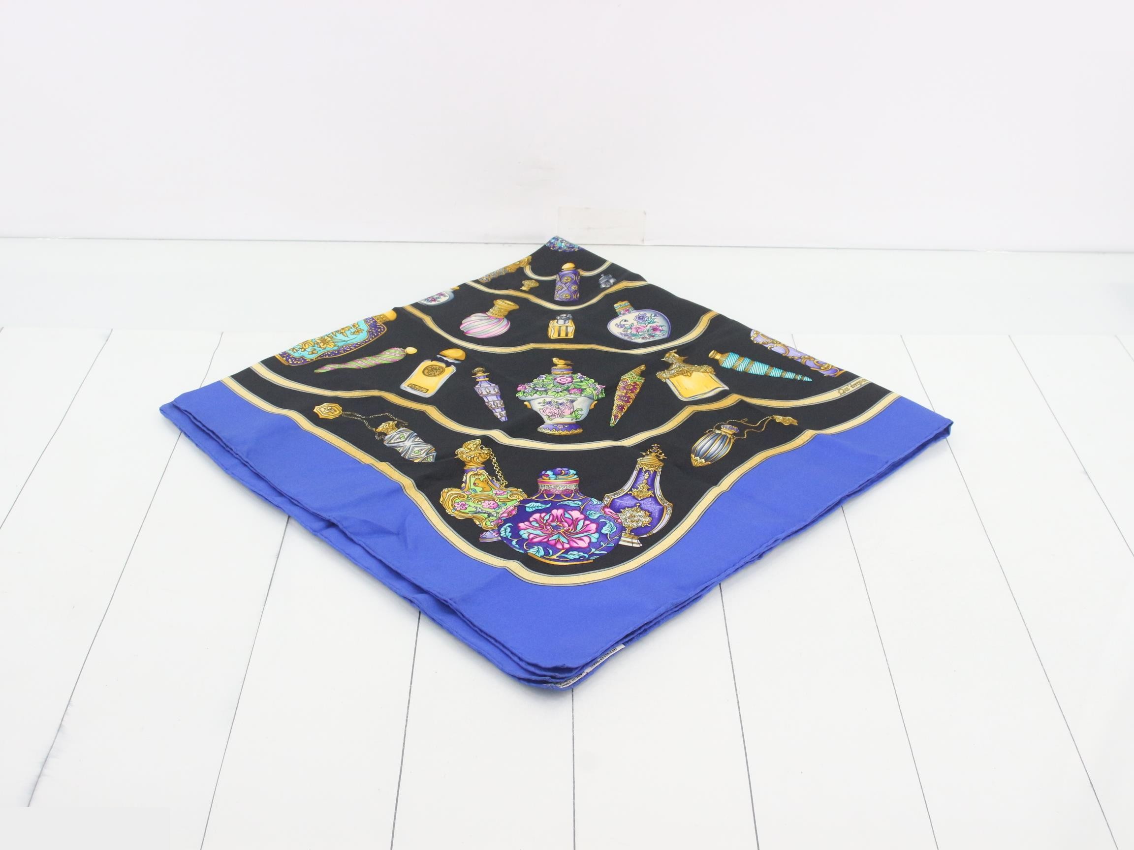 Carre 90 Silk Scarf by Qu import le flacon — view 2