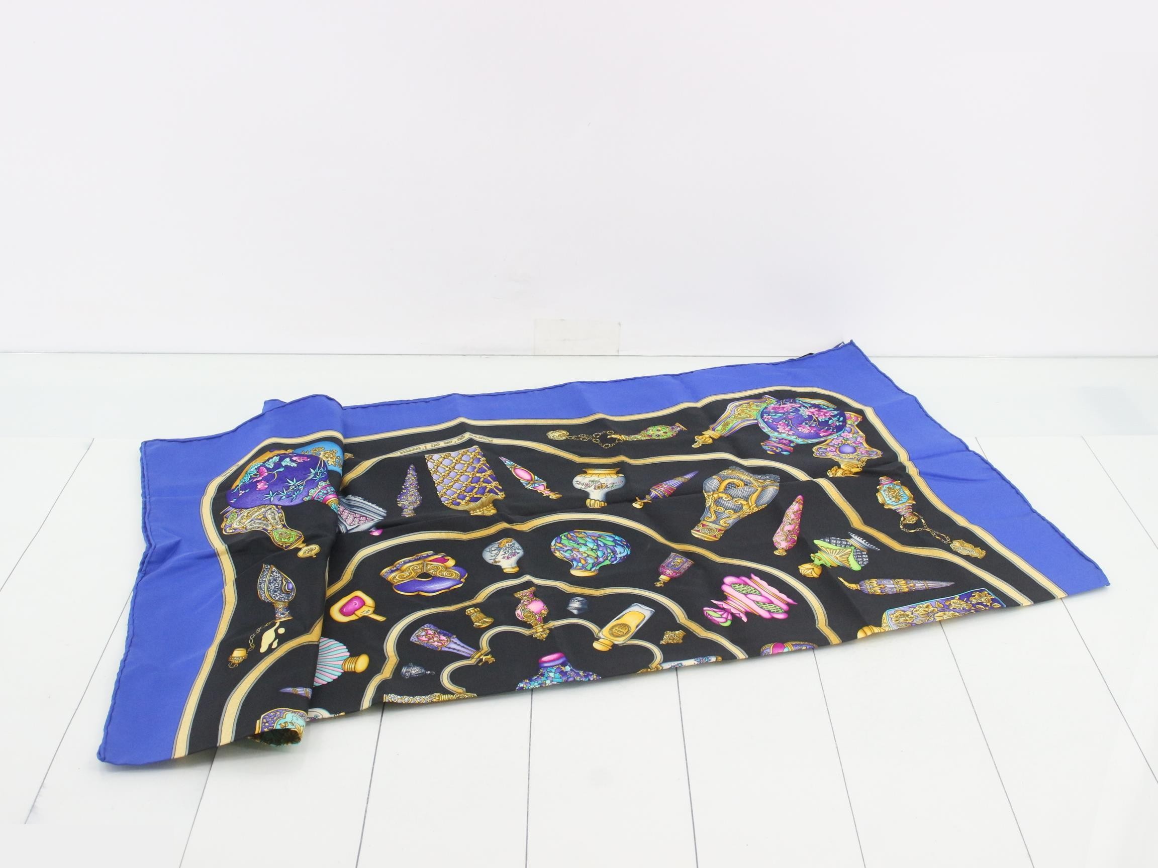 Carre 90 Silk Scarf by Qu import le flacon — view 3
