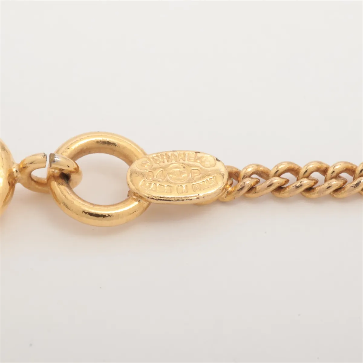 Coco Mark Heart Necklace 04P, GP Gold, with — view 4