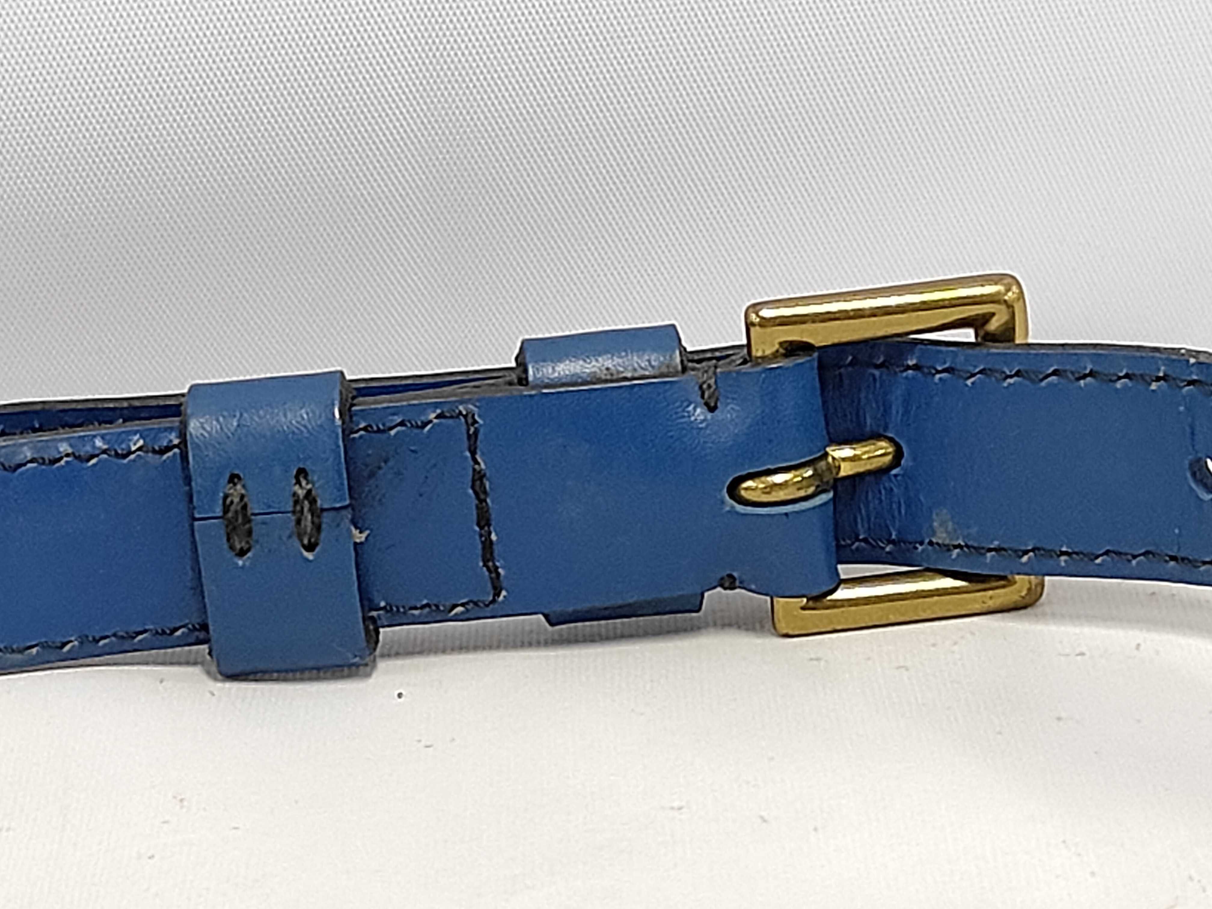 Epi Saint Cloud M52195 Toledo Blue Shoulder Bag — view 6
