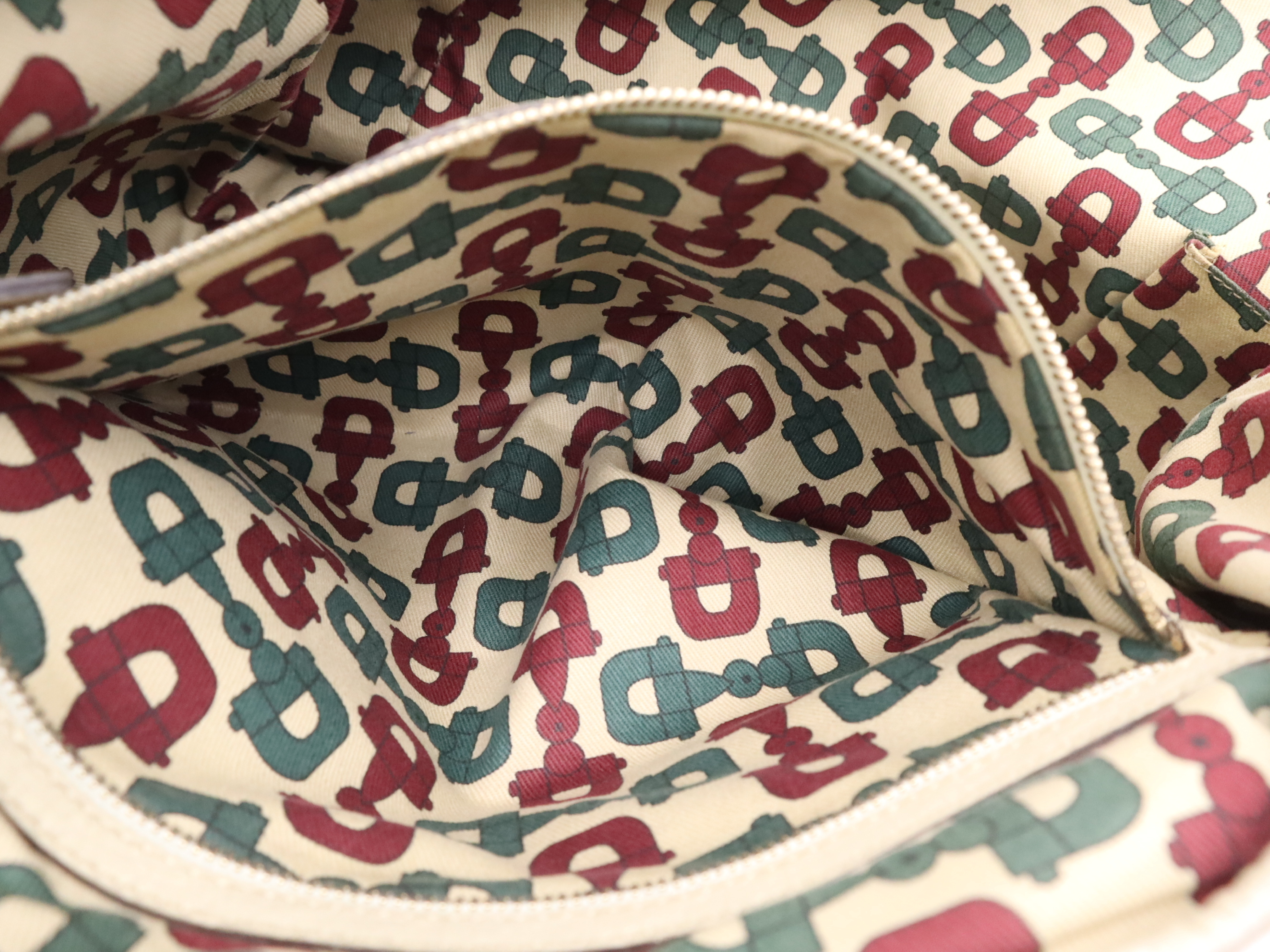 486628GG Canvas Sherry Line Brown Tote Bag — view 13