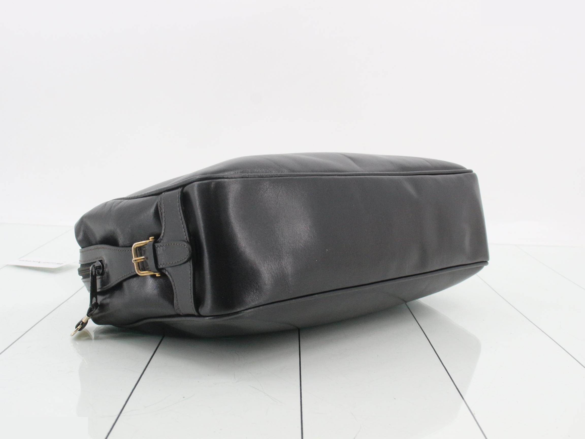 Interlocking Leather Handbag — view 5