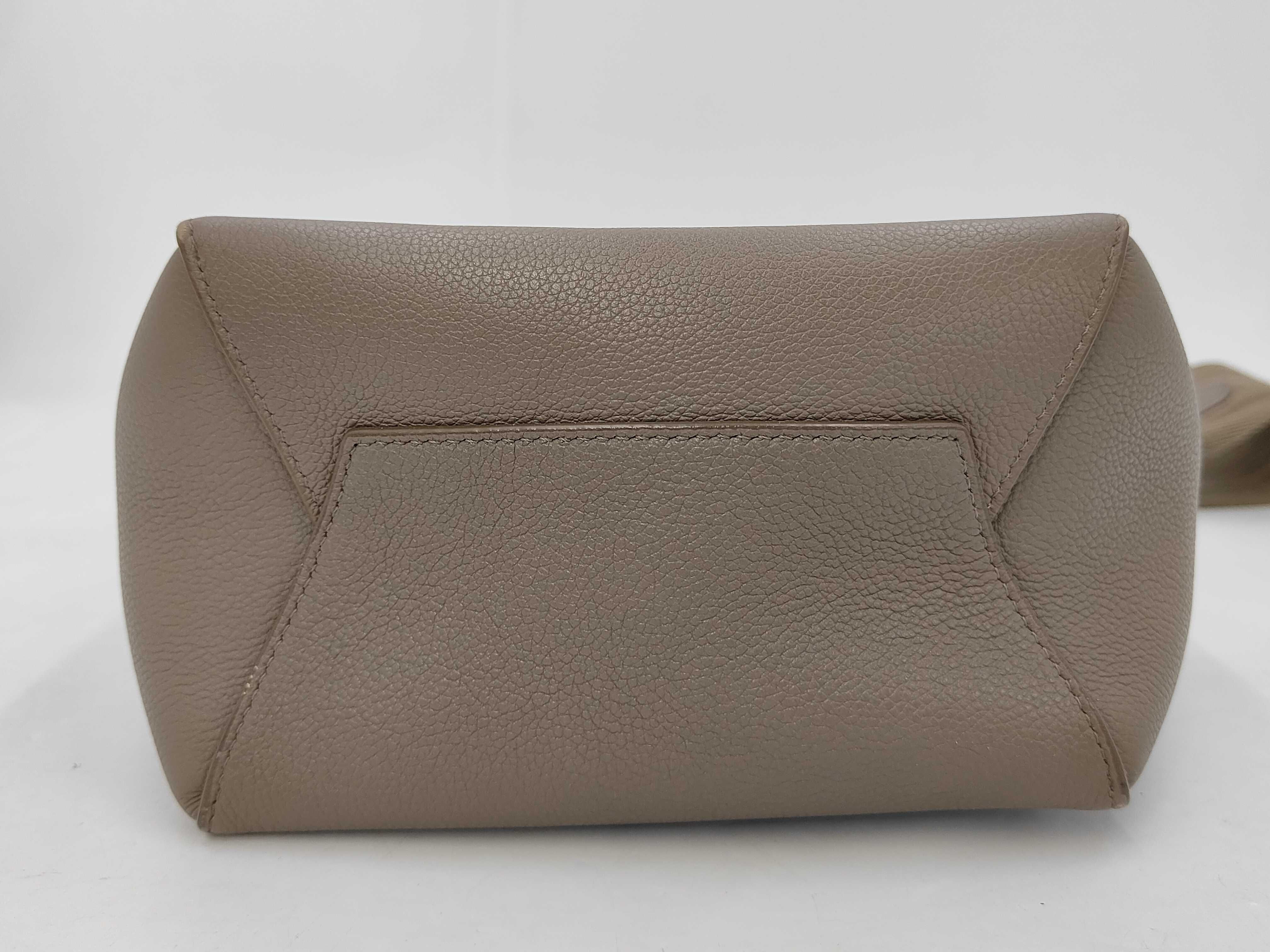 Leather Sangle Bucket Small Shoulder Bag — view 4