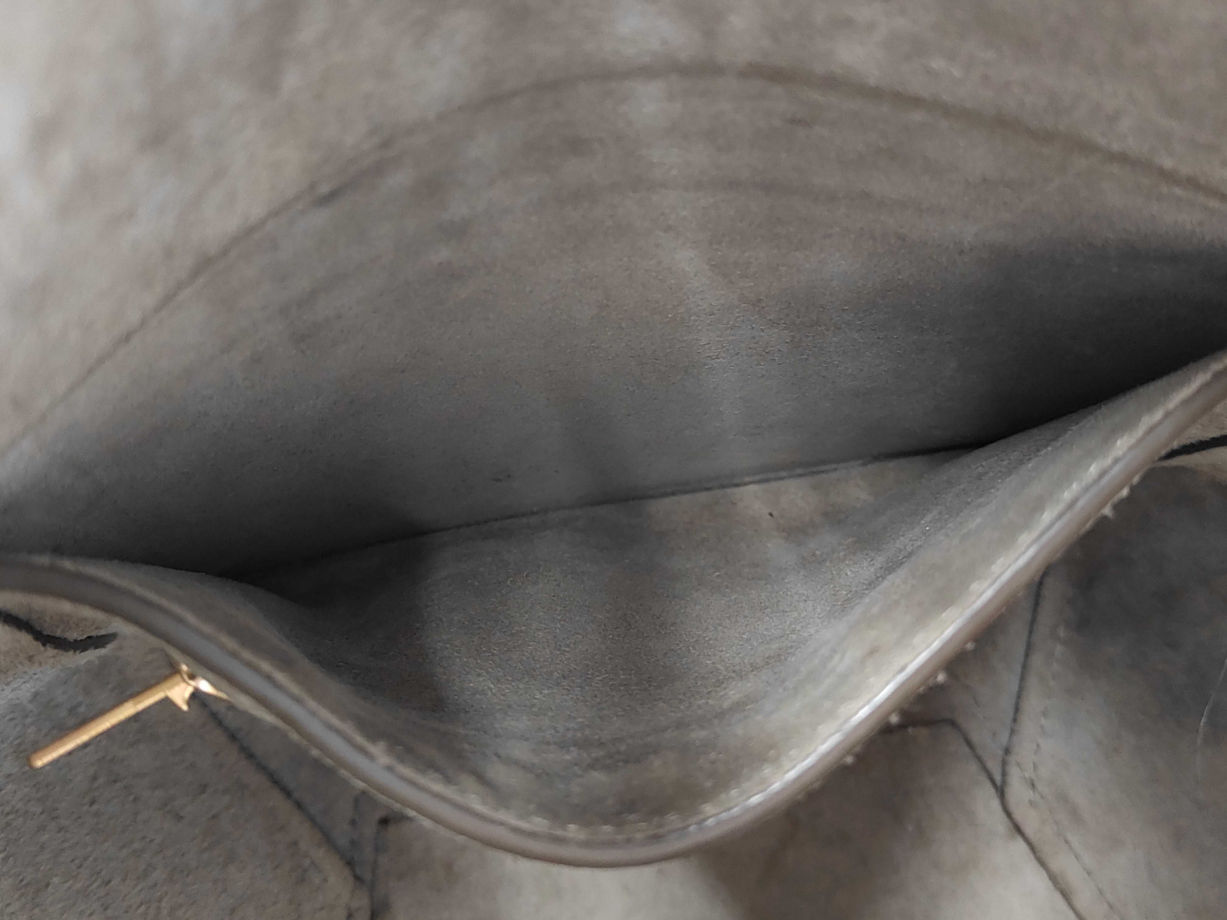 Leather Sangle Bucket Small Shoulder Bag — view 9