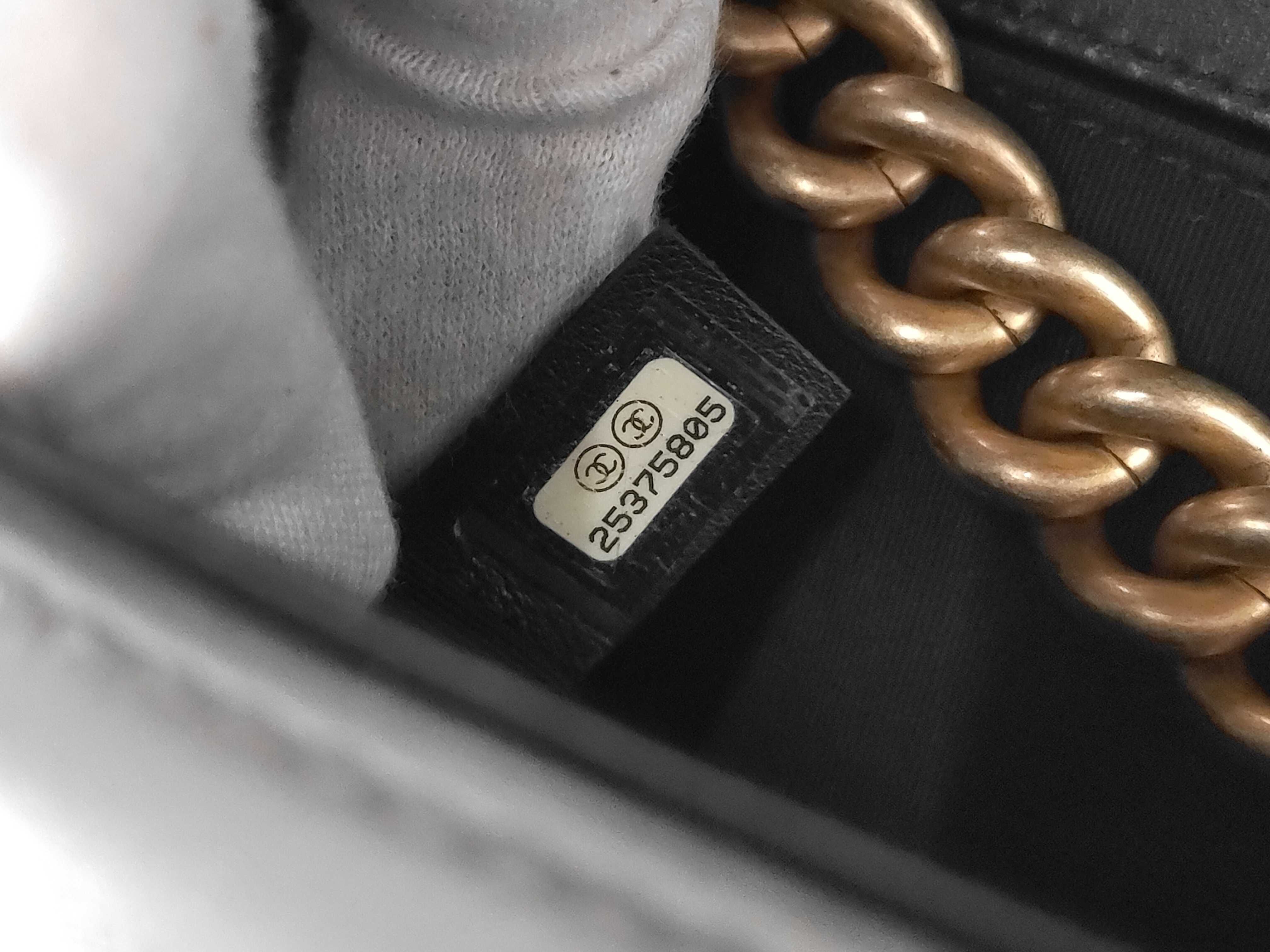 Boy Chanel Matelassé Chain Shoulder Medium Shoulder Bag — view 12