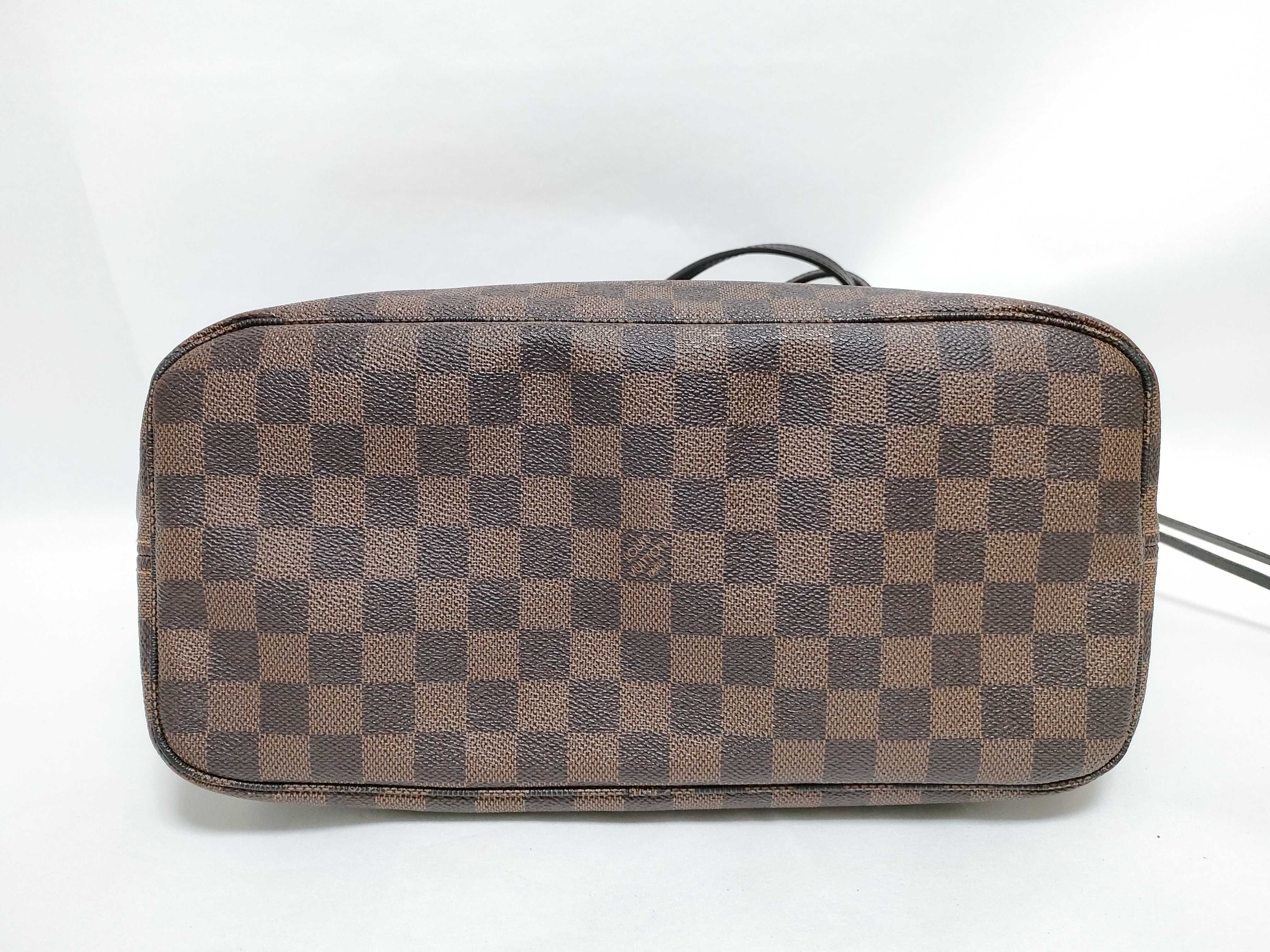 Damier N51105 Damier Neverfull MM Tote Bag — view 7