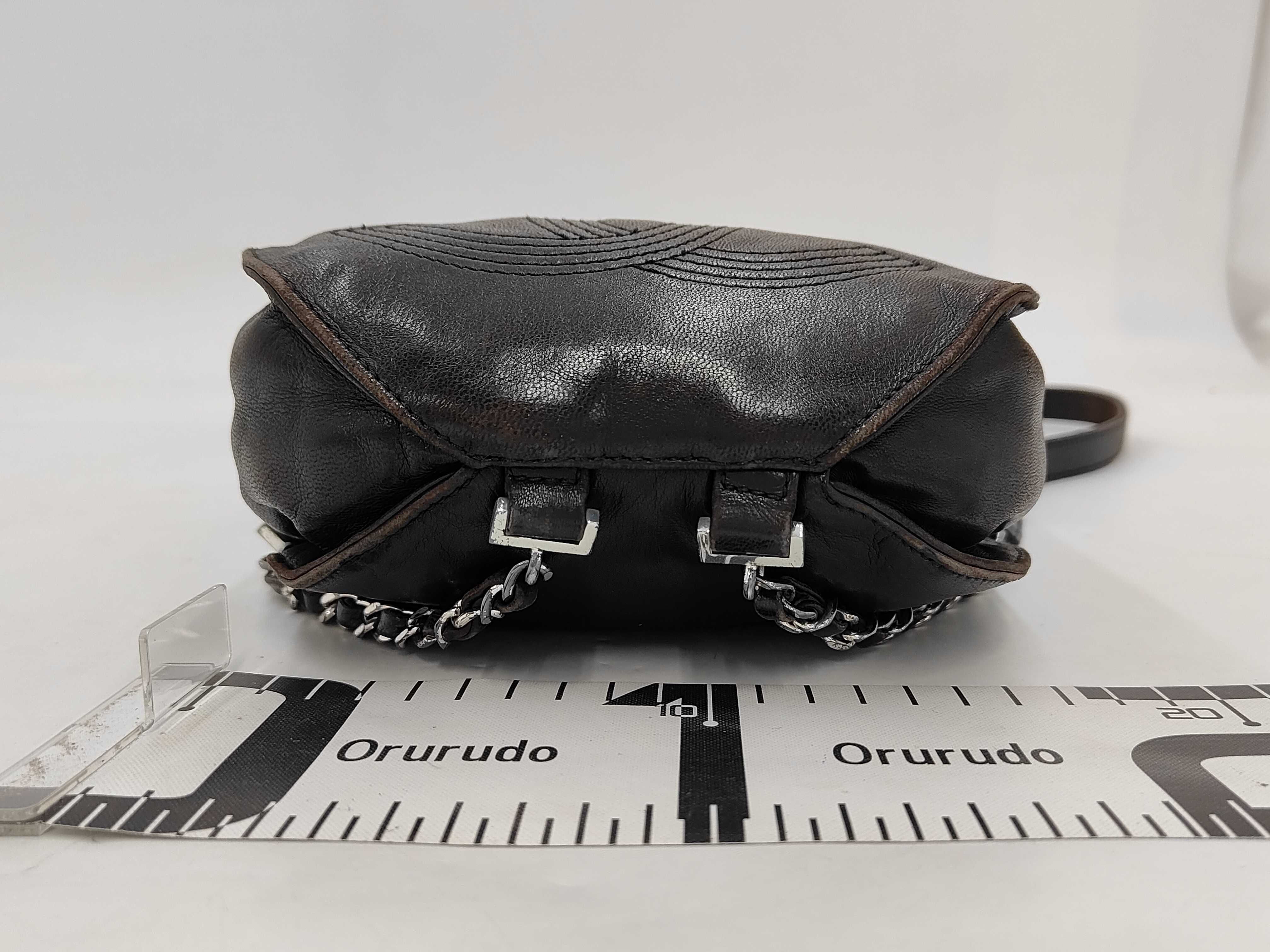 Brown Mini Backpack (Rucksack) — view 3