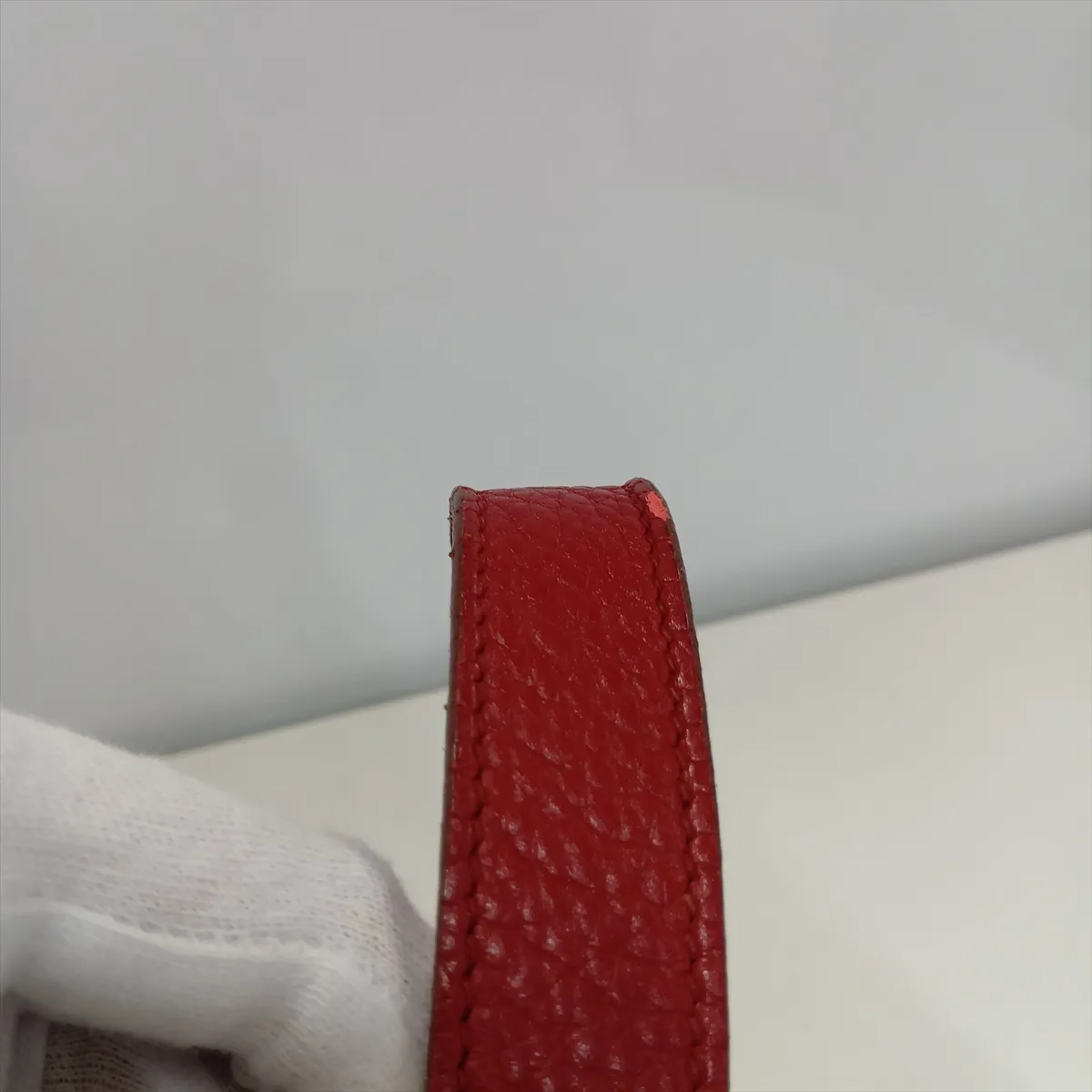 Picotin Lock 18 PM, Taurillon Clemence leather, Rouge Garance, silver hardware, O: 2011 — view 14