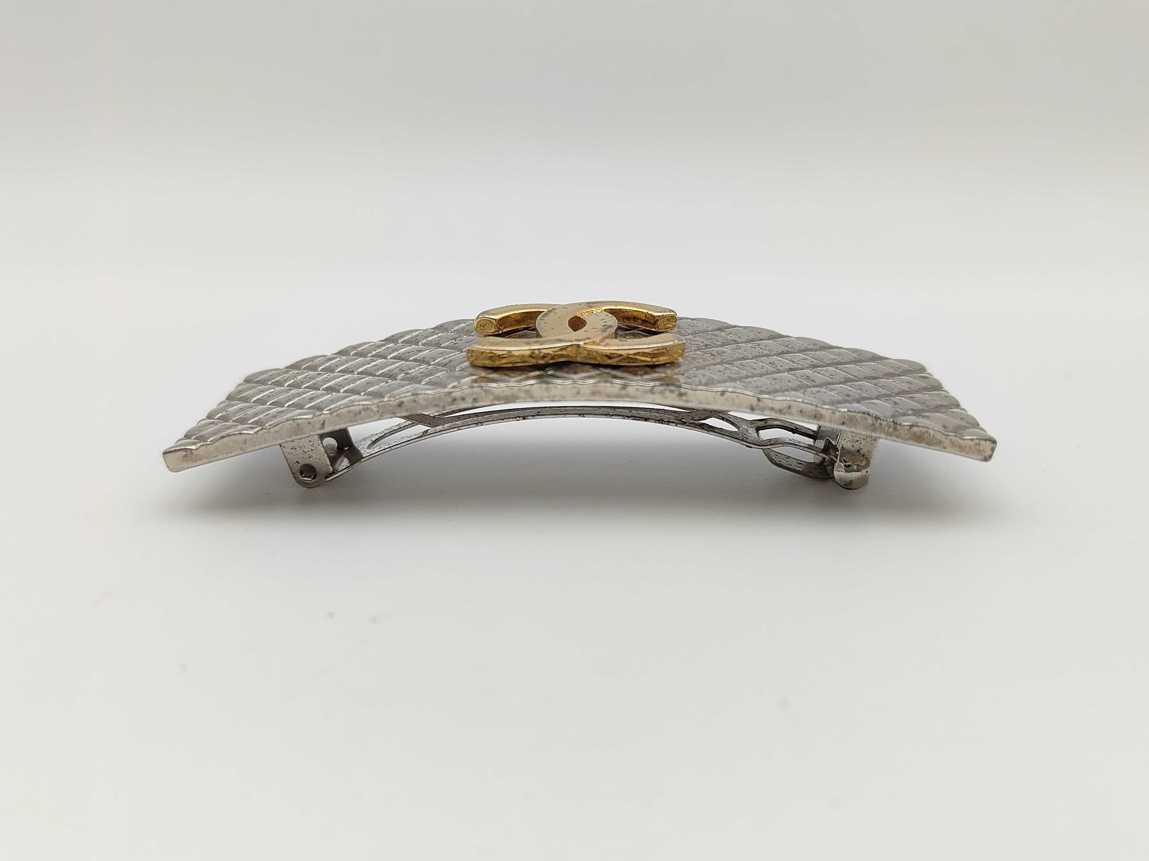 Barrette / Silver / Gold / Coco Mark / 98P Hair Accessory — view 3