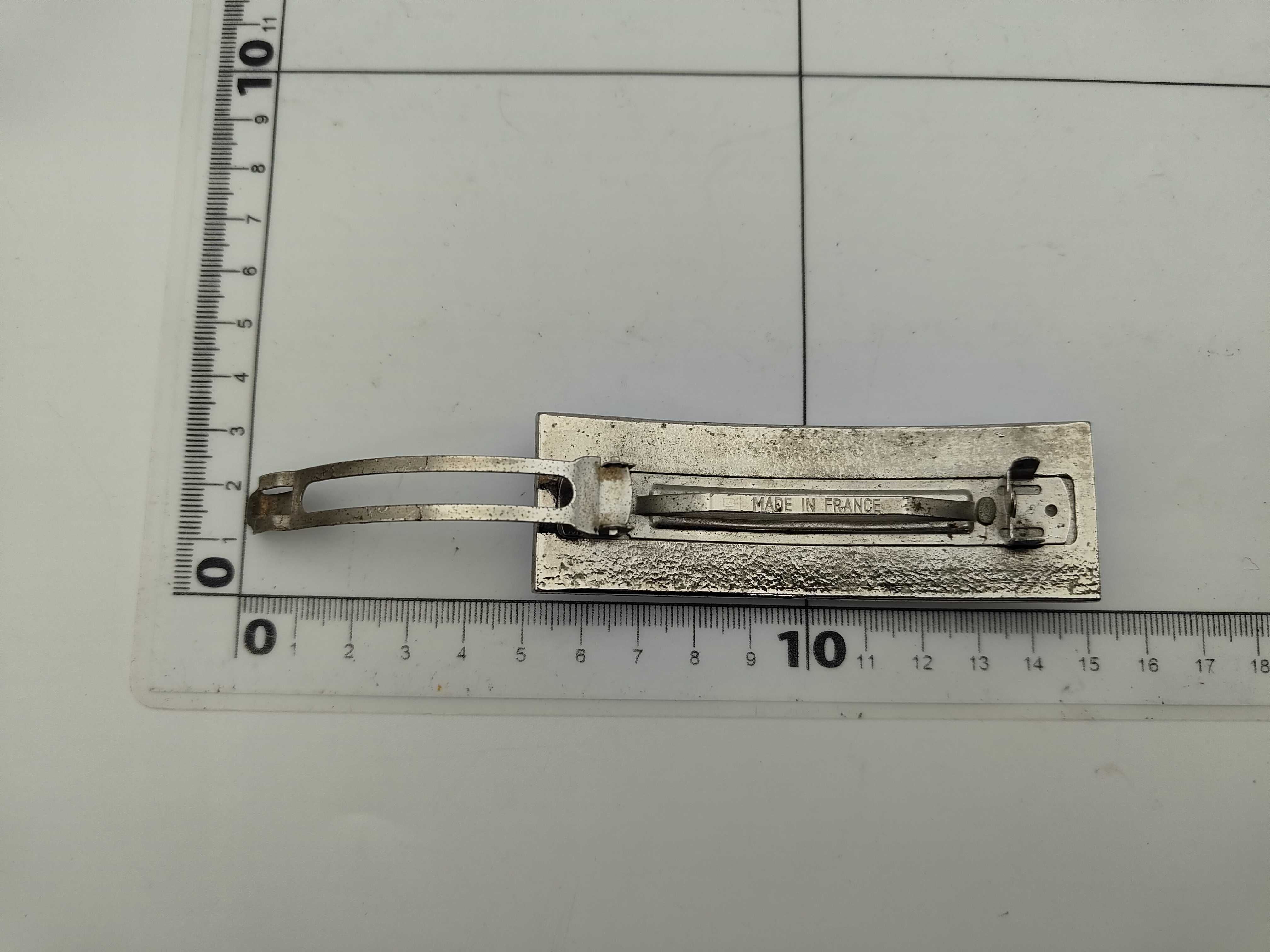 Barrette / Silver / Gold / Coco Mark / 98P Hair Accessory — view 6