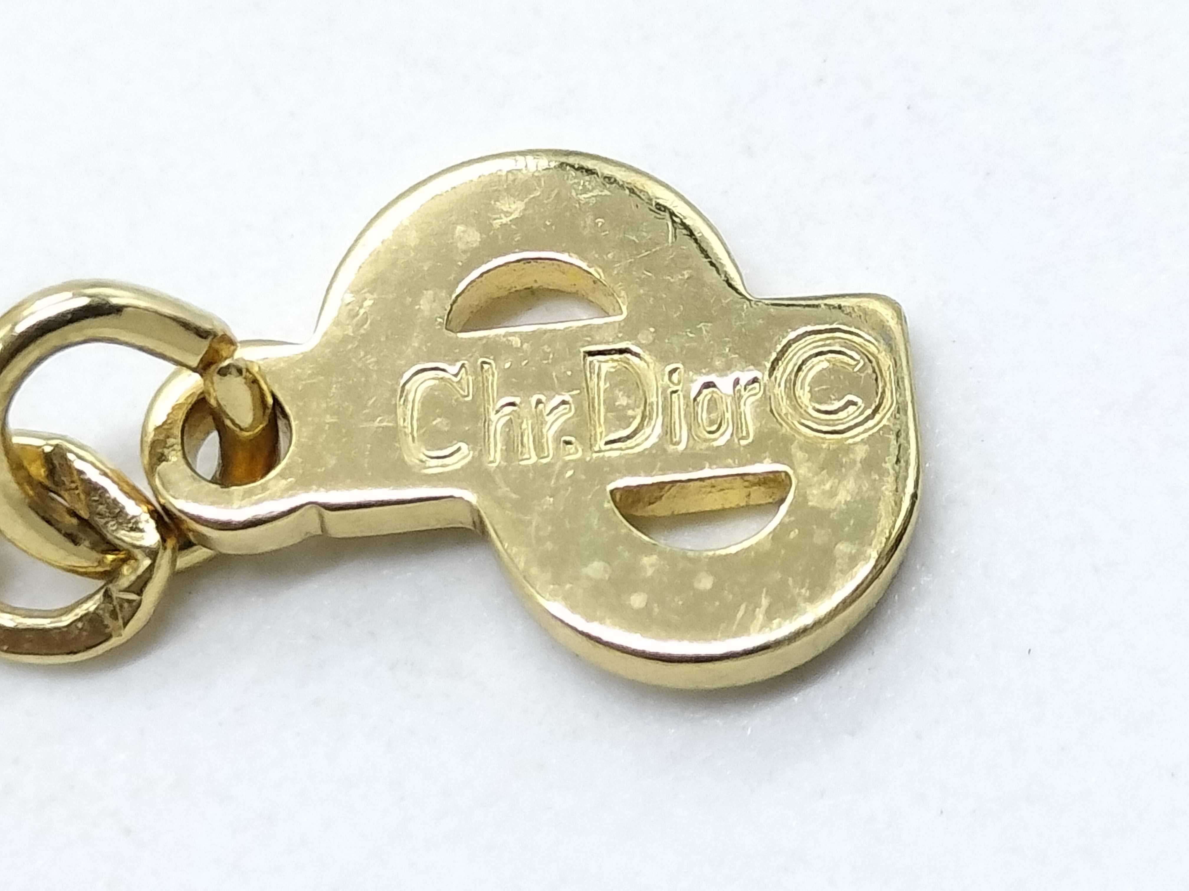 CD logo necklace — view 5