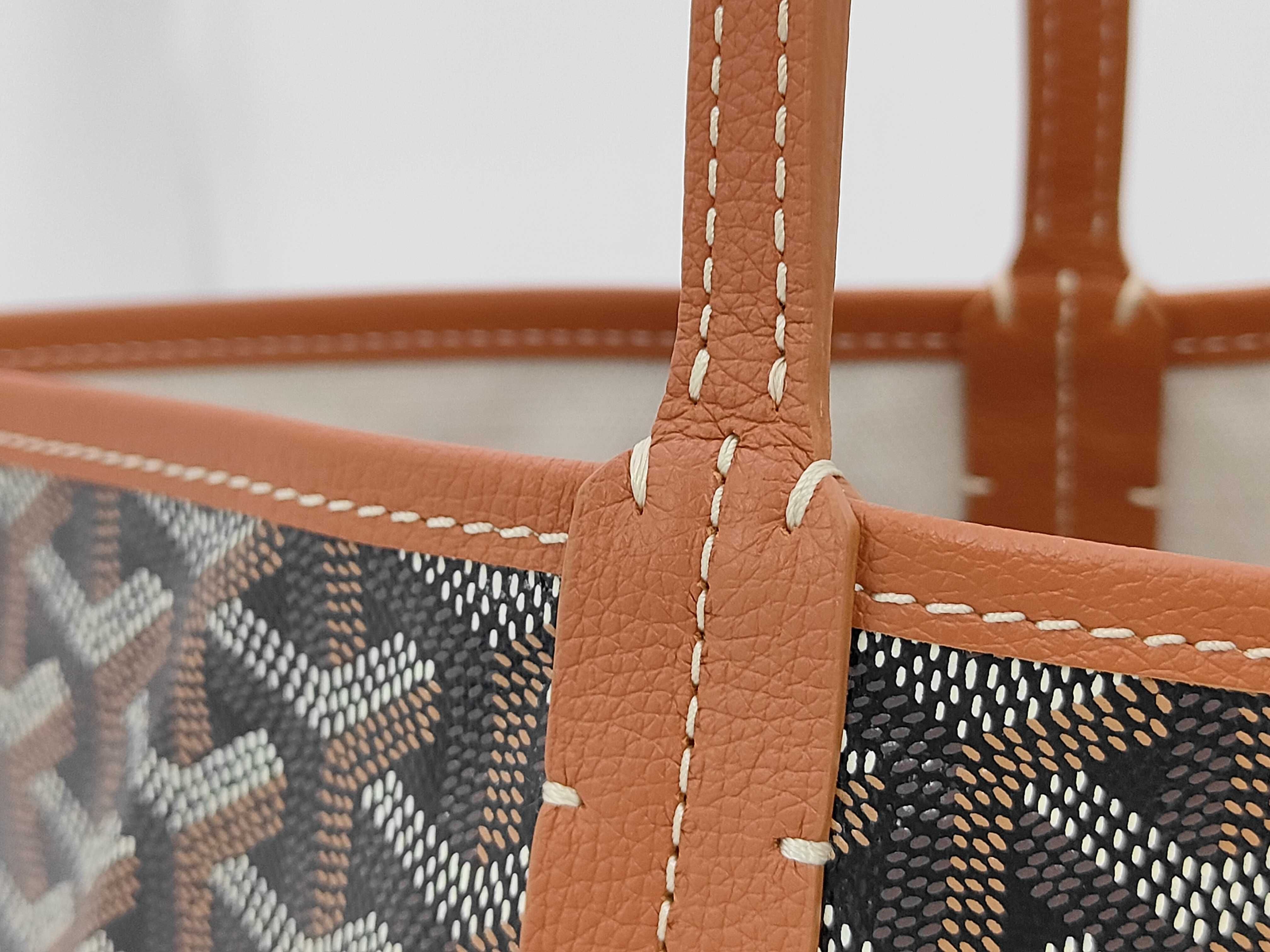 Saint Louis PM Brown Tote Bag with Pouch and Bag Clip (SUT020235) - Excellent Condition — view 3