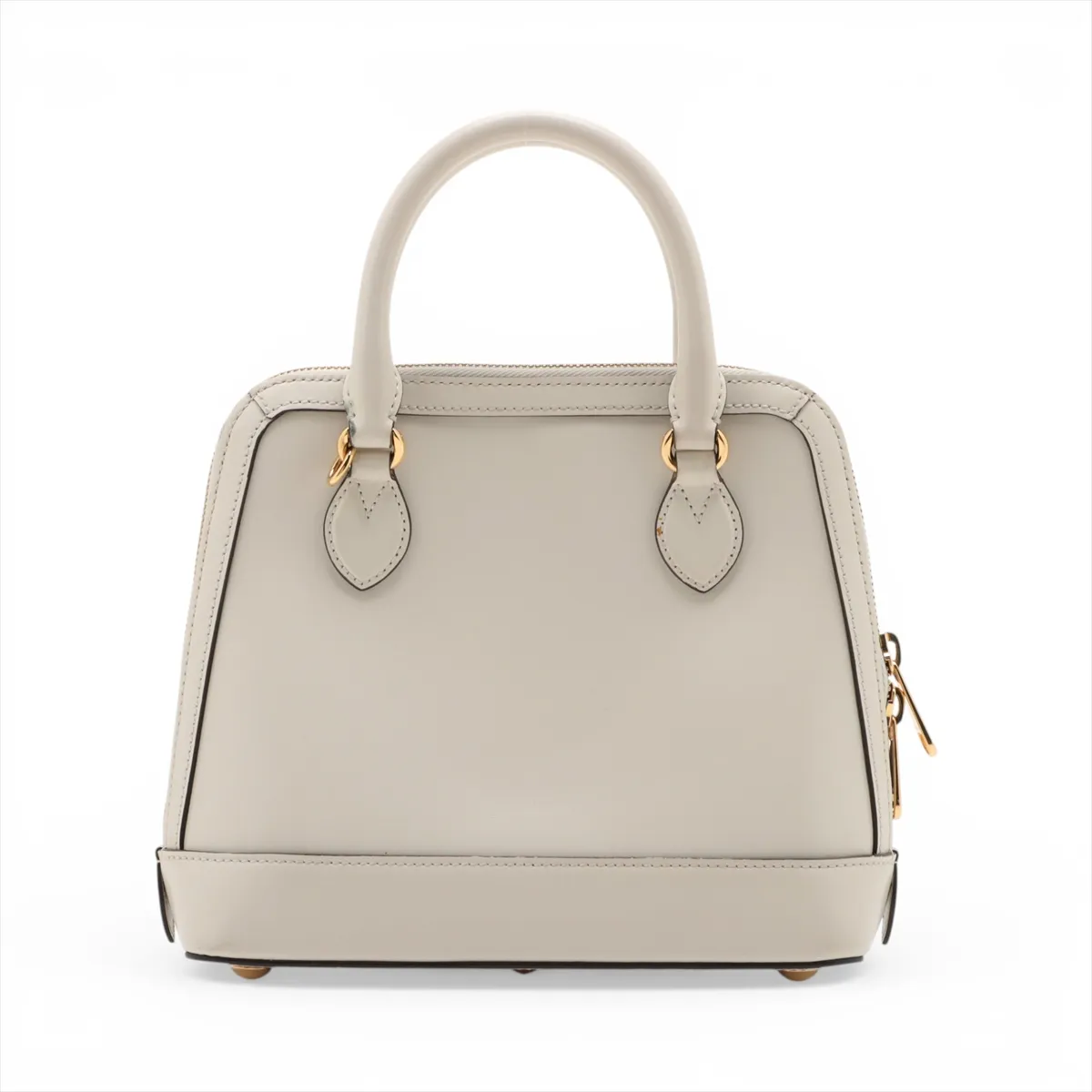 Horsebit 1955 Leather 2-Way Handbag, White, 621220 — view 2