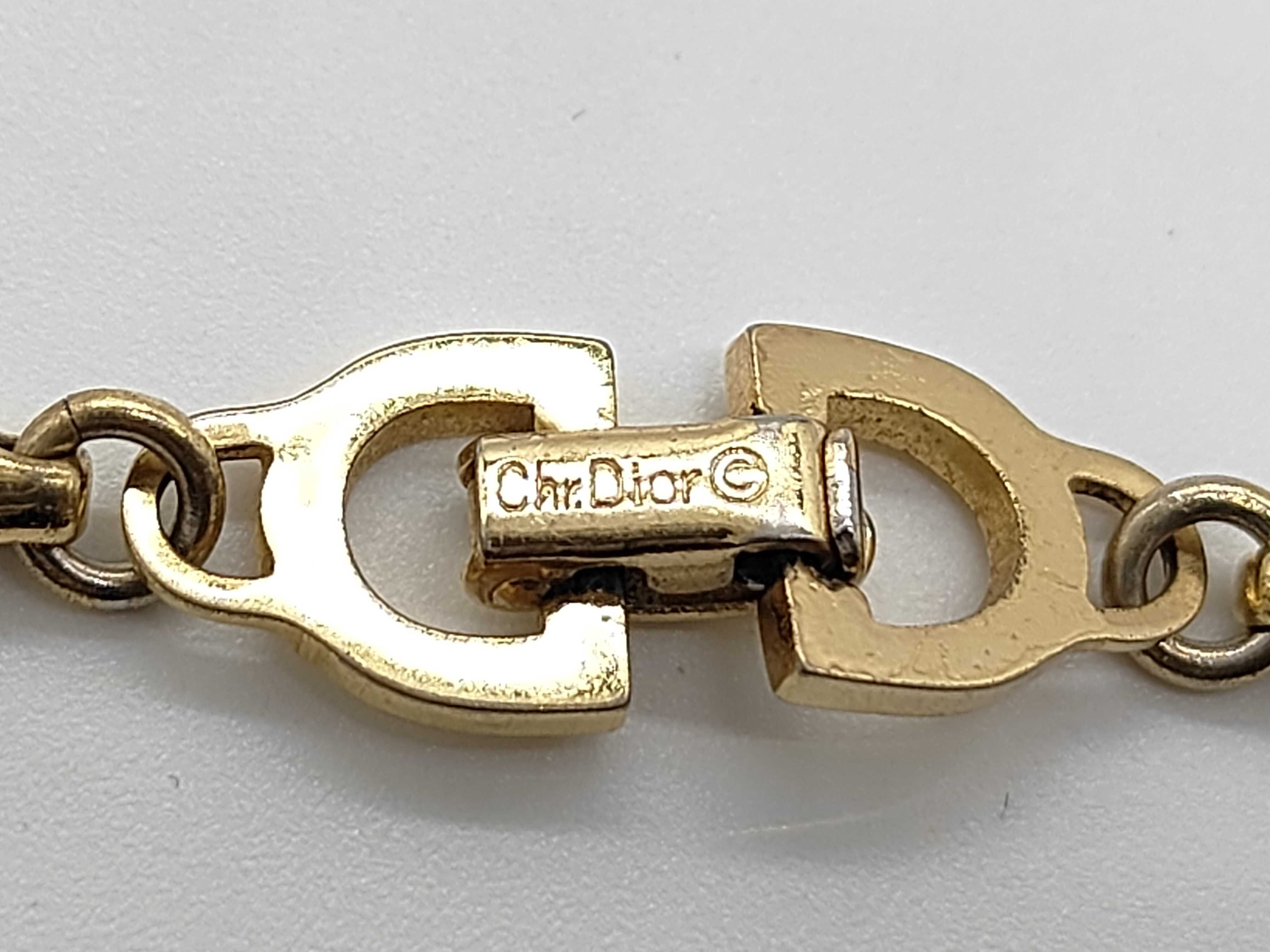 CD Logo Rope Chain Gold Bracelet (Bracelet/Bangle) — view 3