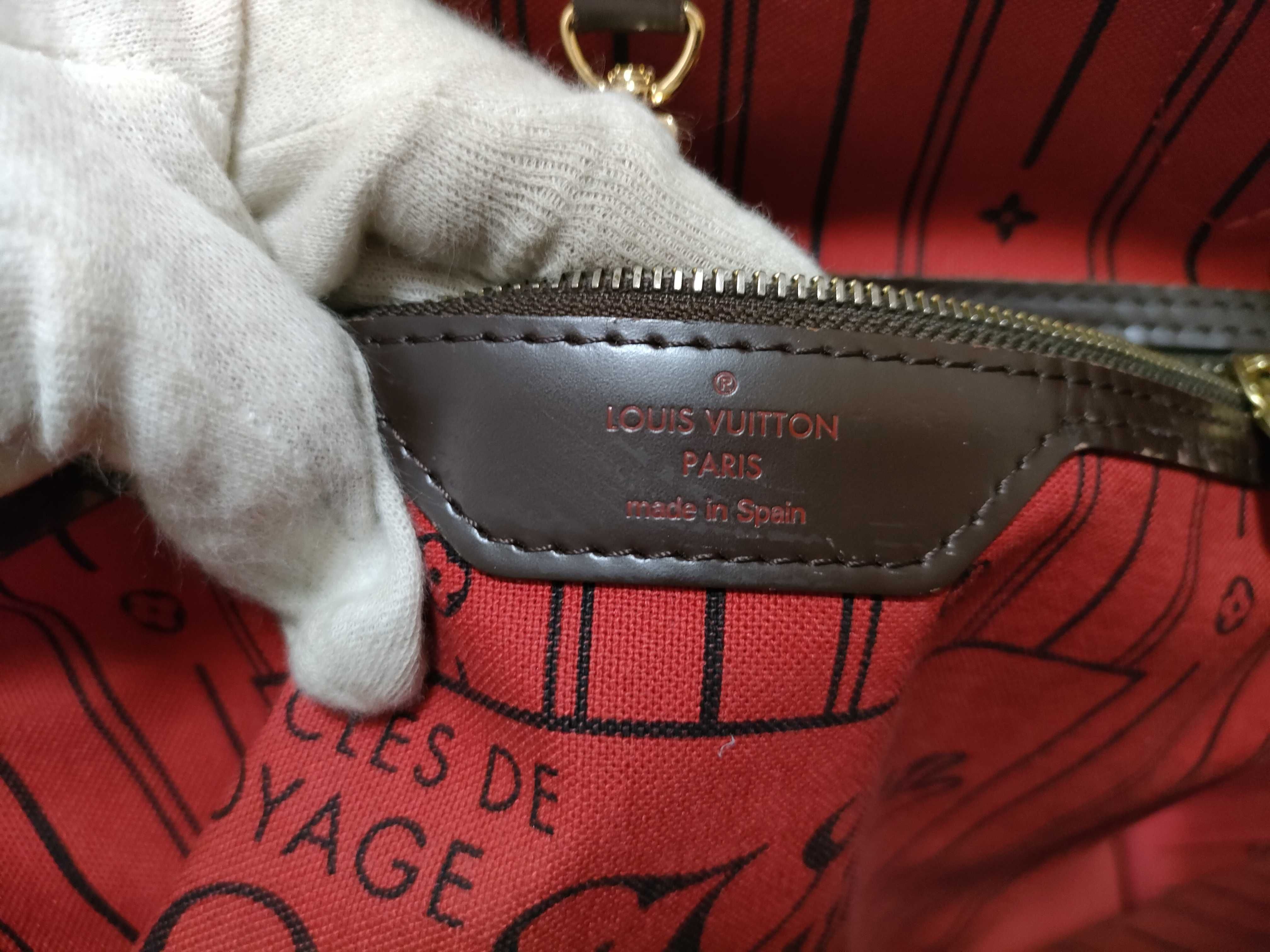 Damier Neverfull MM N51105 Shoulder Bag — view 12