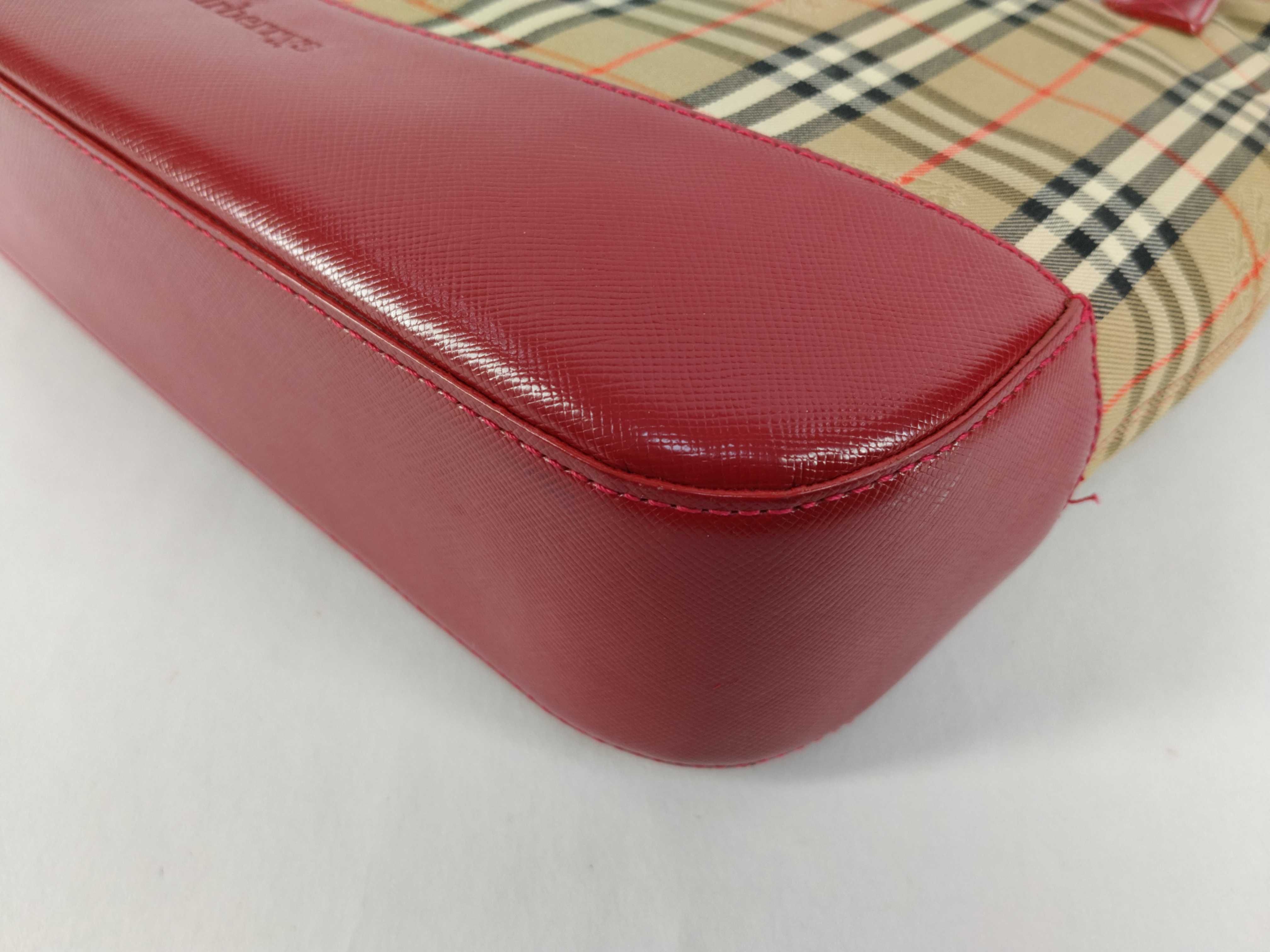 handbag, red handbag — view 6