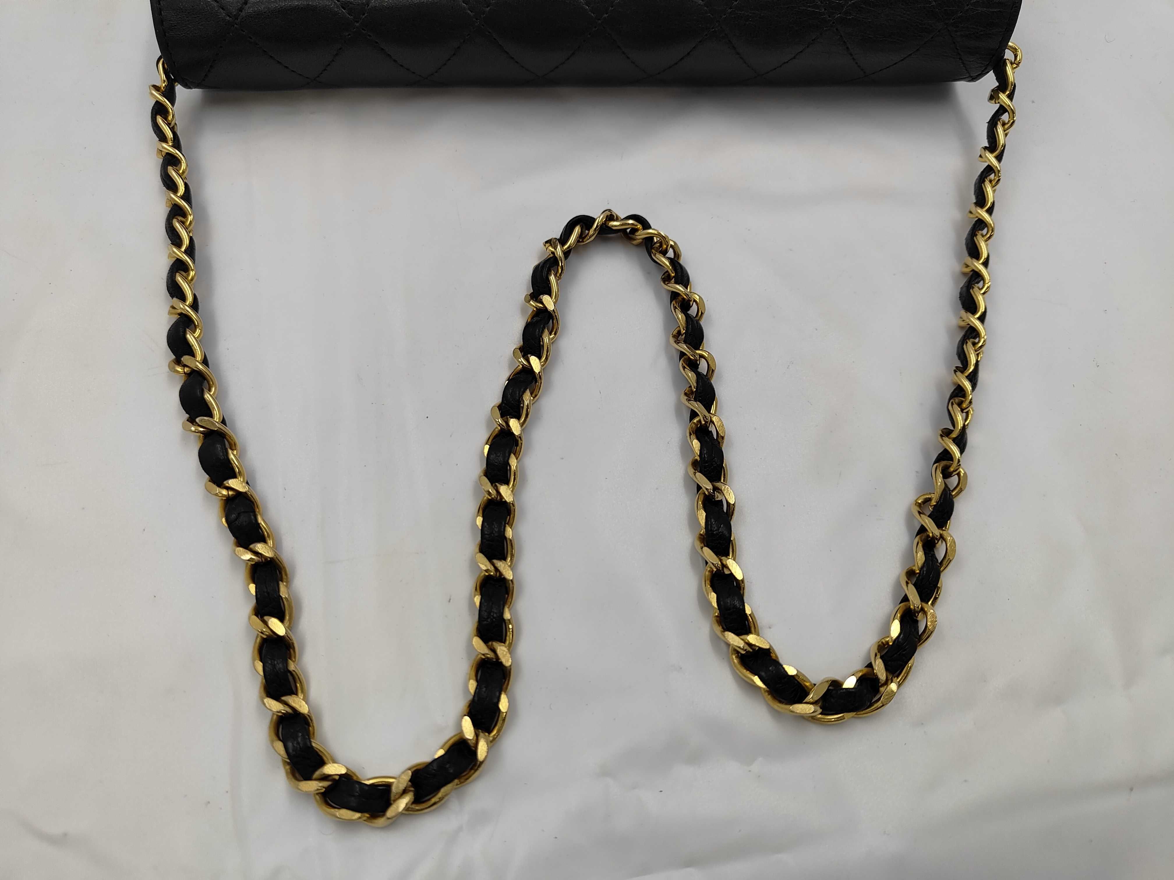 Matelassé Lambskin Chain Shoulder Bag (with card and sticker) — view 3