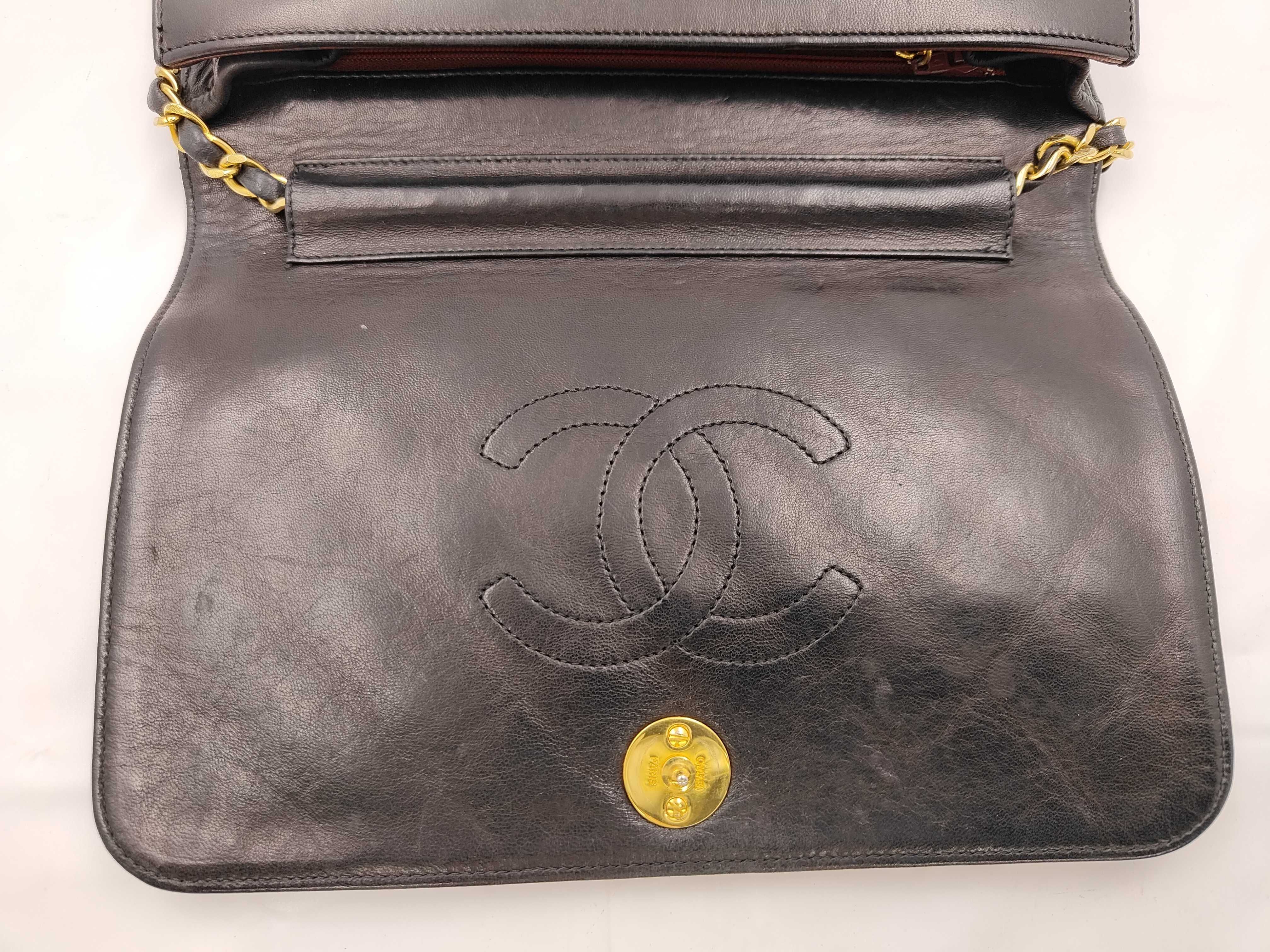 Matelassé Lambskin Chain Shoulder Bag (with card and sticker) — view 7
