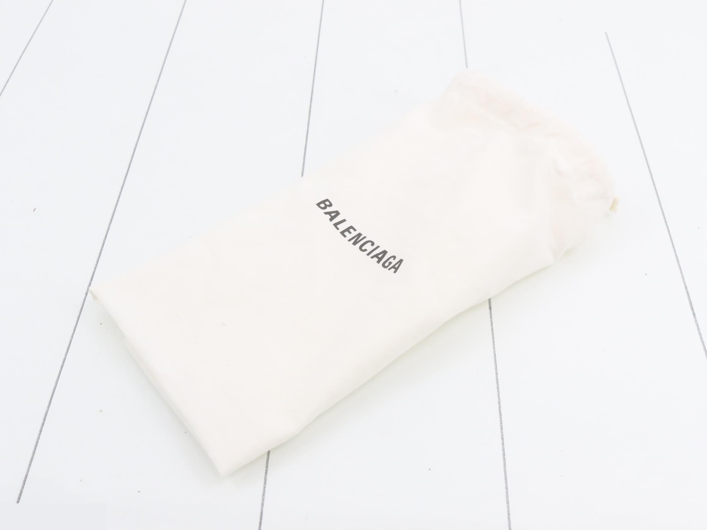 Triangle Clutch Bag, Black — view 7