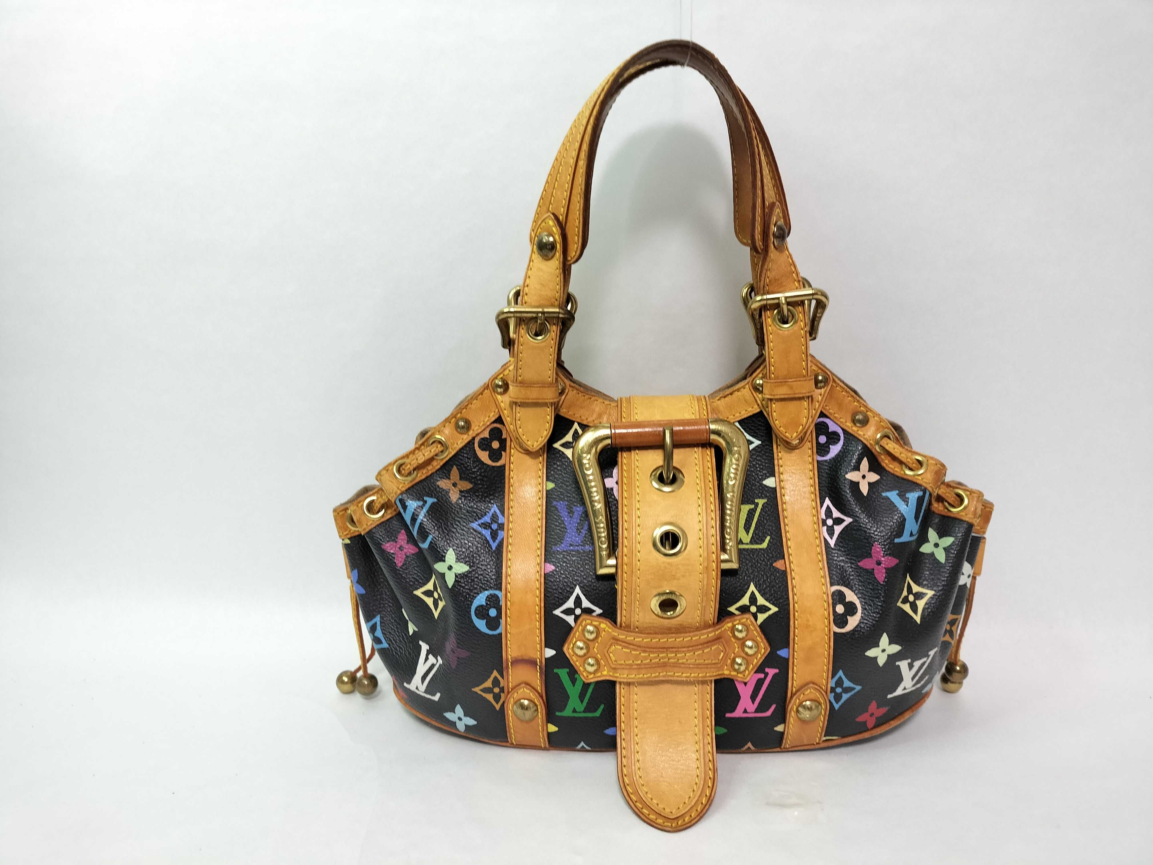 Monogram Multicolor Louis Vuitton Monogram Multi Teda PM Takashi Murakami Handbag