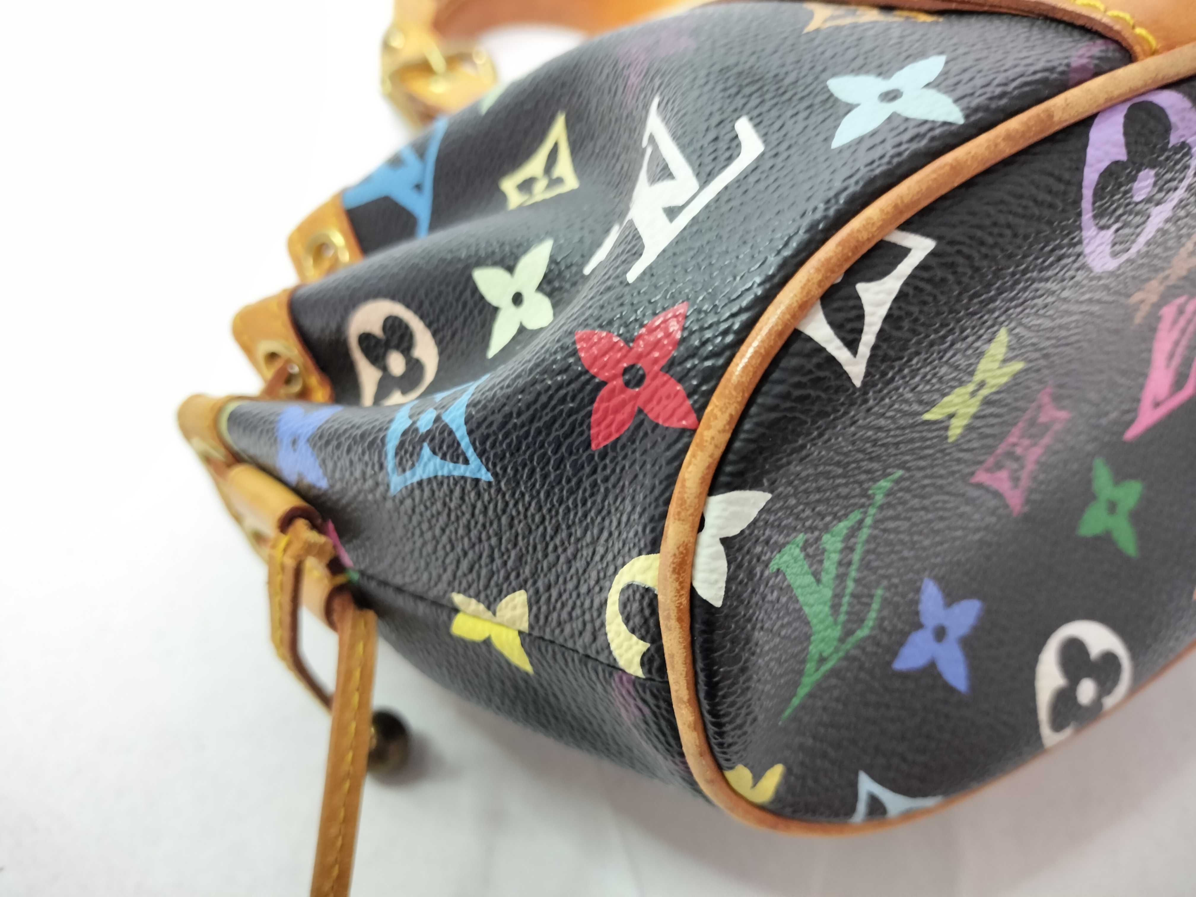 Monogram Multicolor Louis Vuitton Monogram Multi Teda PM Takashi Murakami Handbag — view 11
