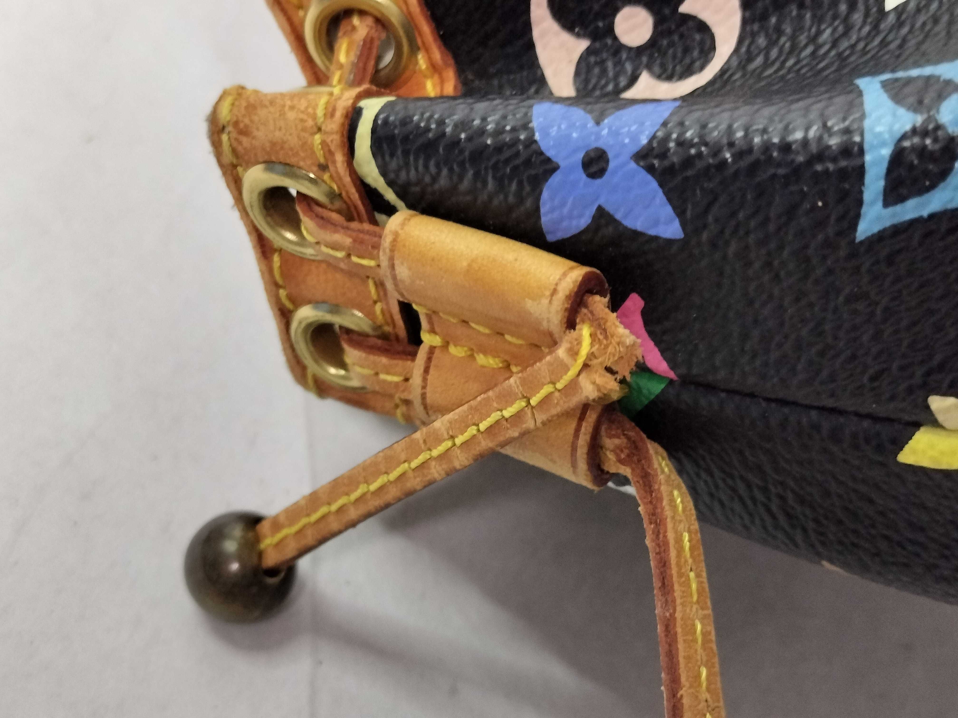 Monogram Multicolor Louis Vuitton Monogram Multi Teda PM Takashi Murakami Handbag — view 12
