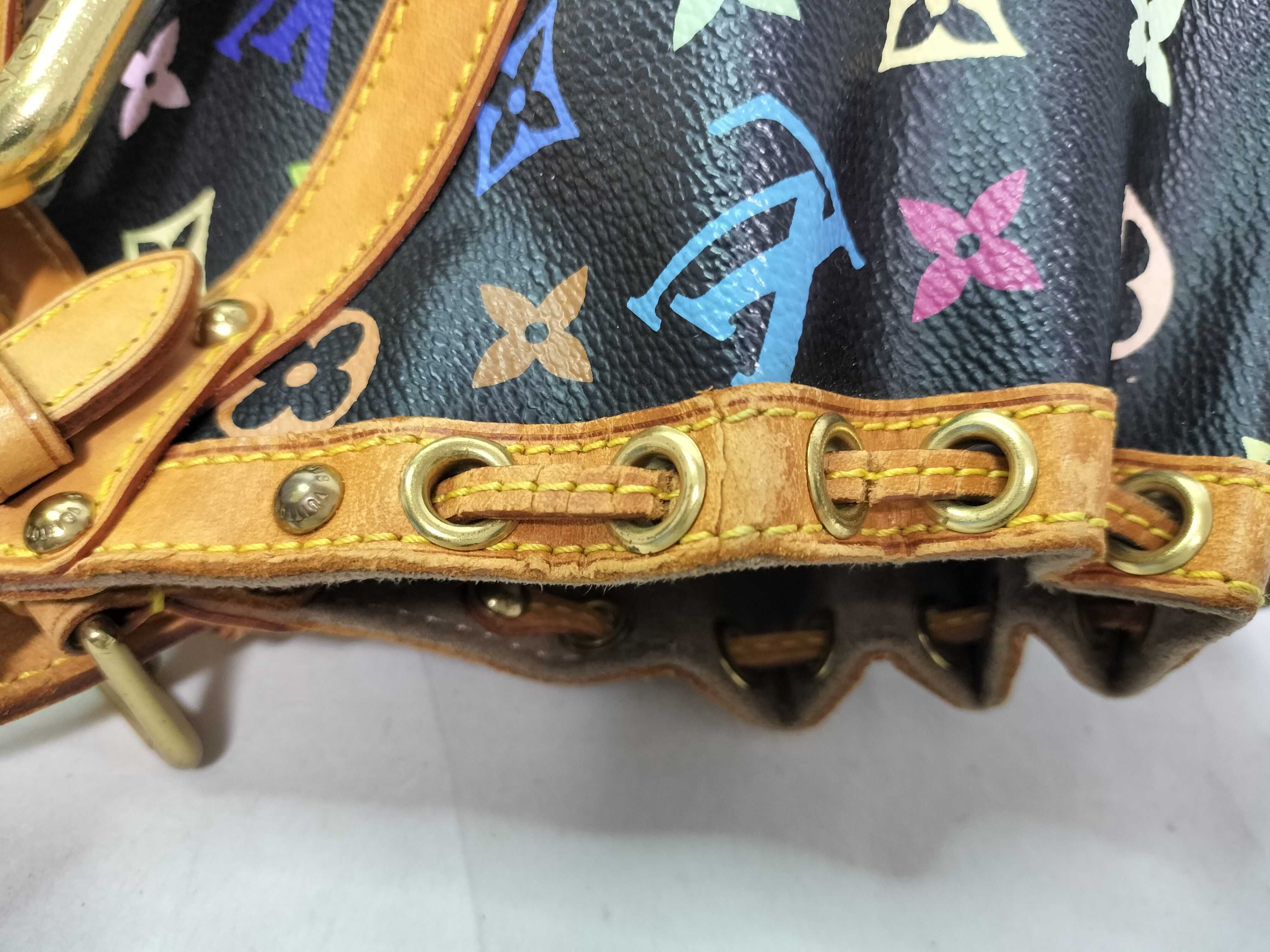 Monogram Multicolor Louis Vuitton Monogram Multi Teda PM Takashi Murakami Handbag — view 13