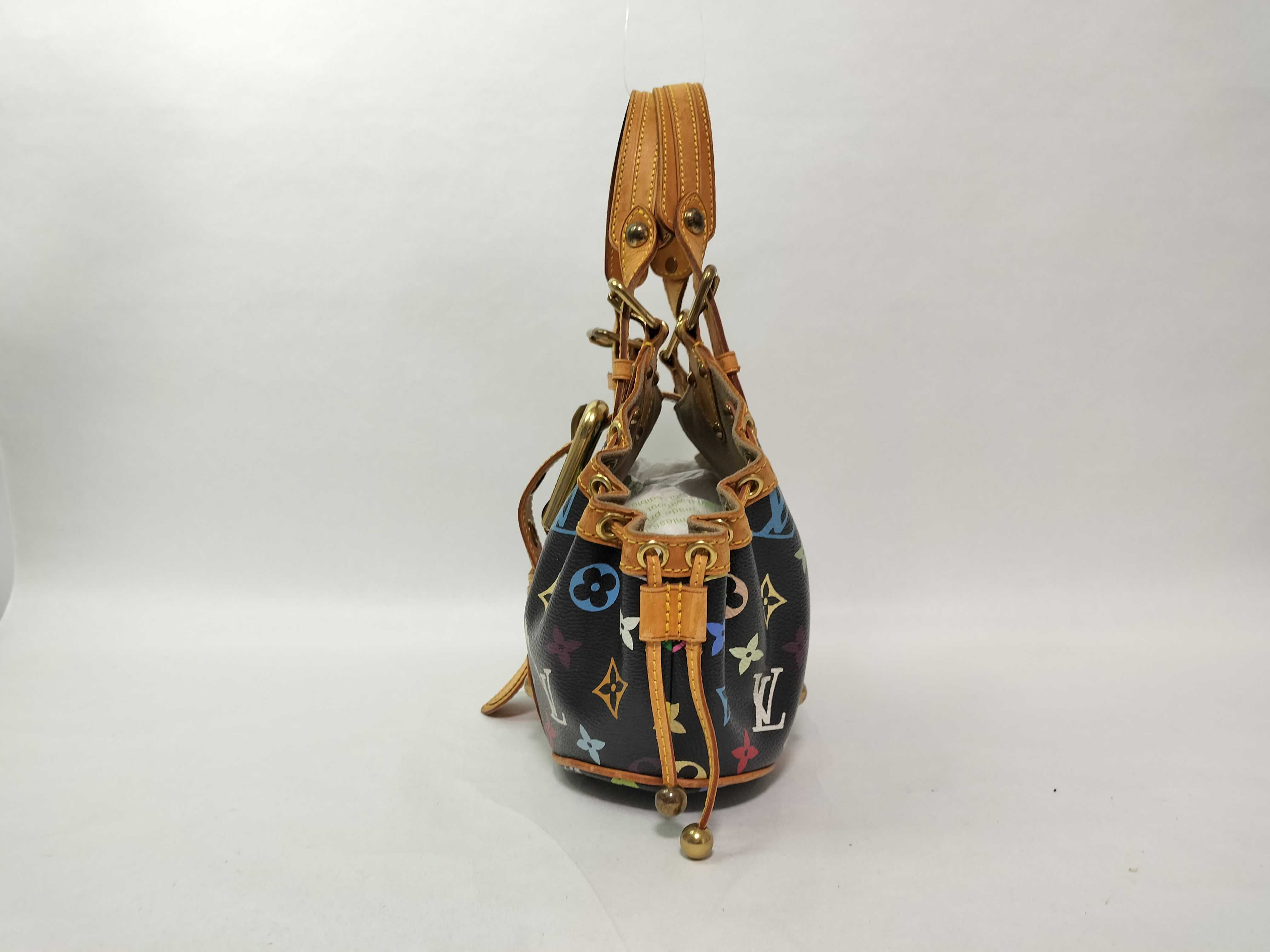 Monogram Multicolor Louis Vuitton Monogram Multi Teda PM Takashi Murakami Handbag — view 4