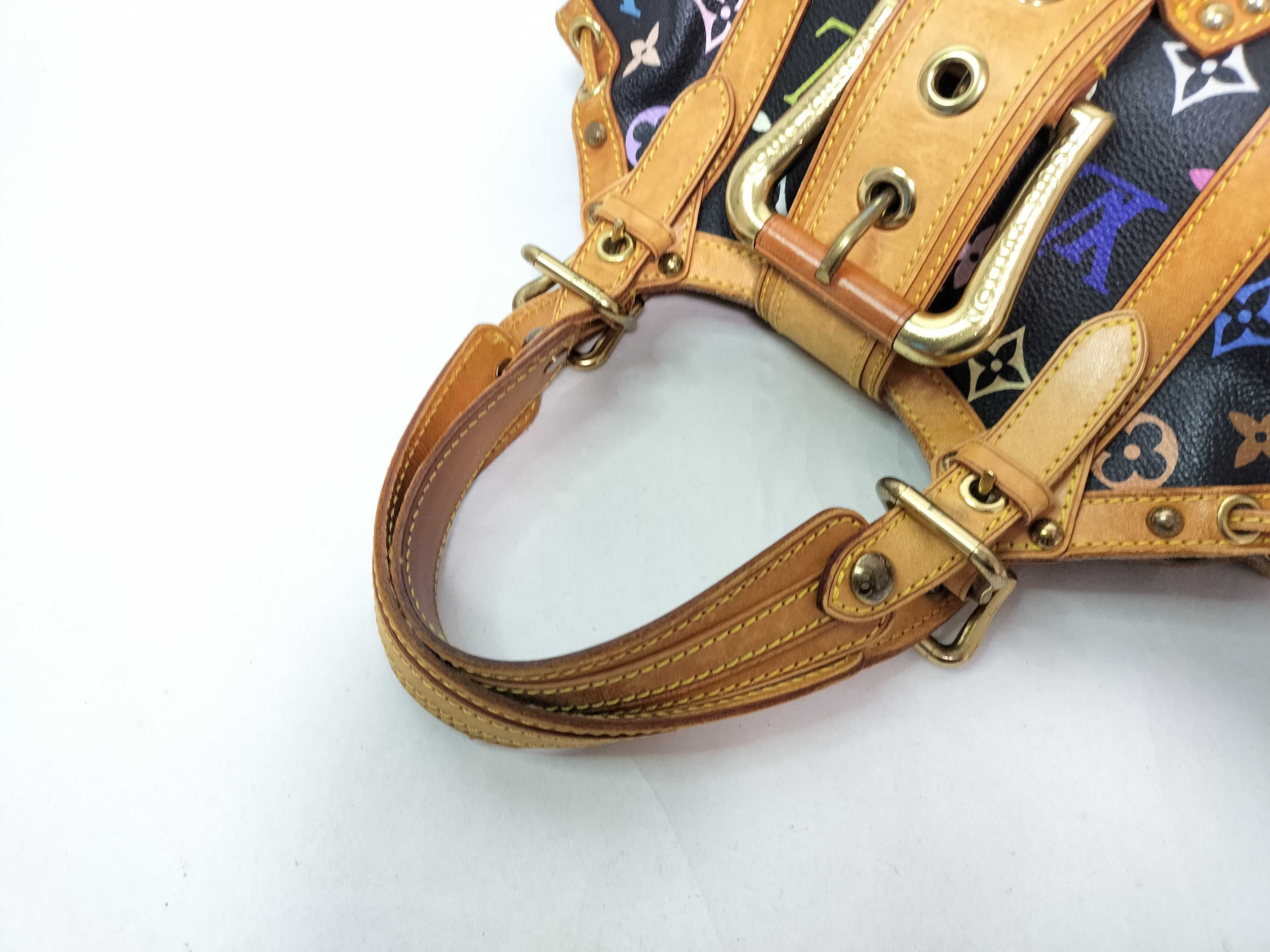 Monogram Multicolor Louis Vuitton Monogram Multi Teda PM Takashi Murakami Handbag — view 5