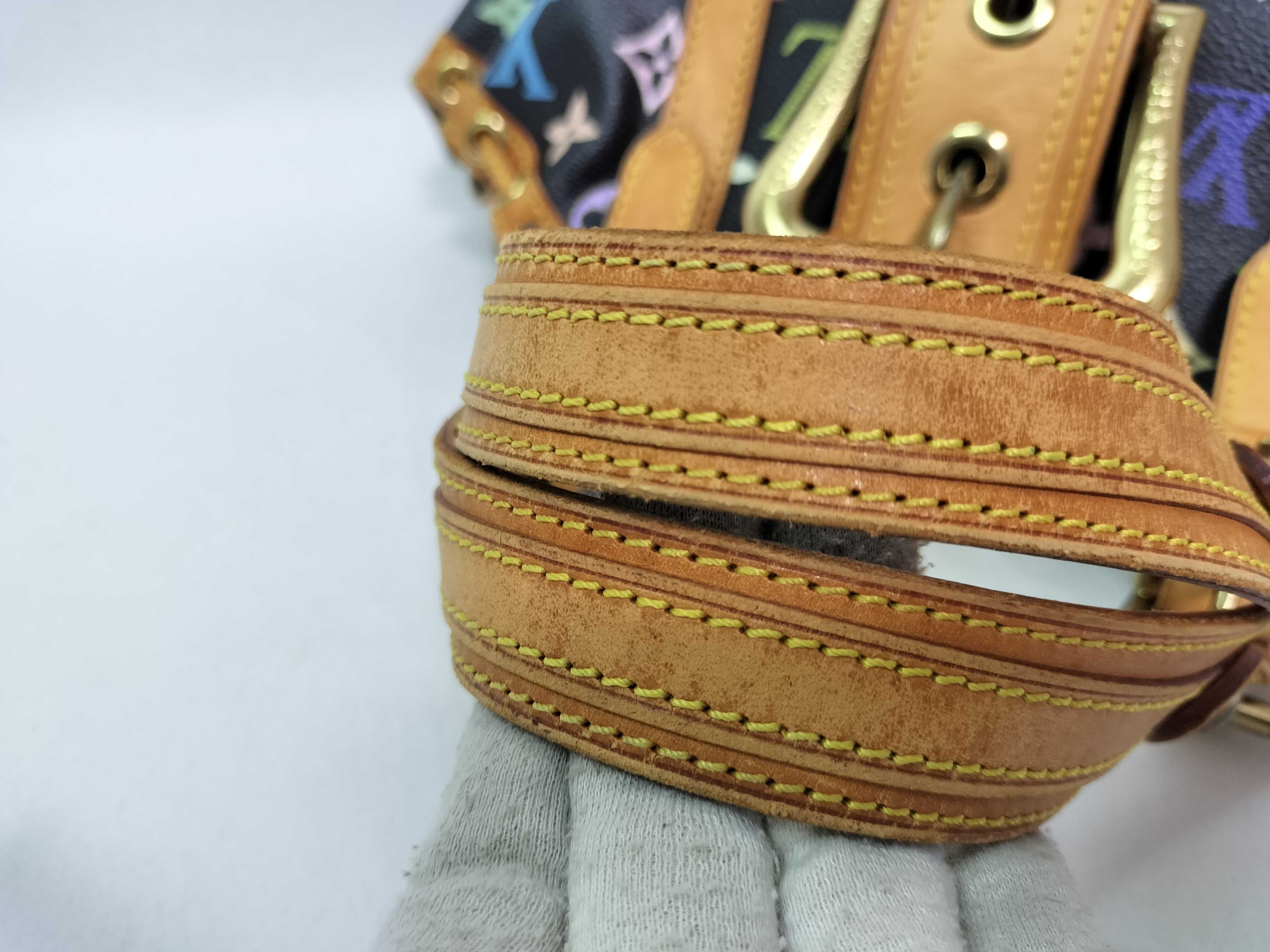 Monogram Multicolor Louis Vuitton Monogram Multi Teda PM Takashi Murakami Handbag — view 7