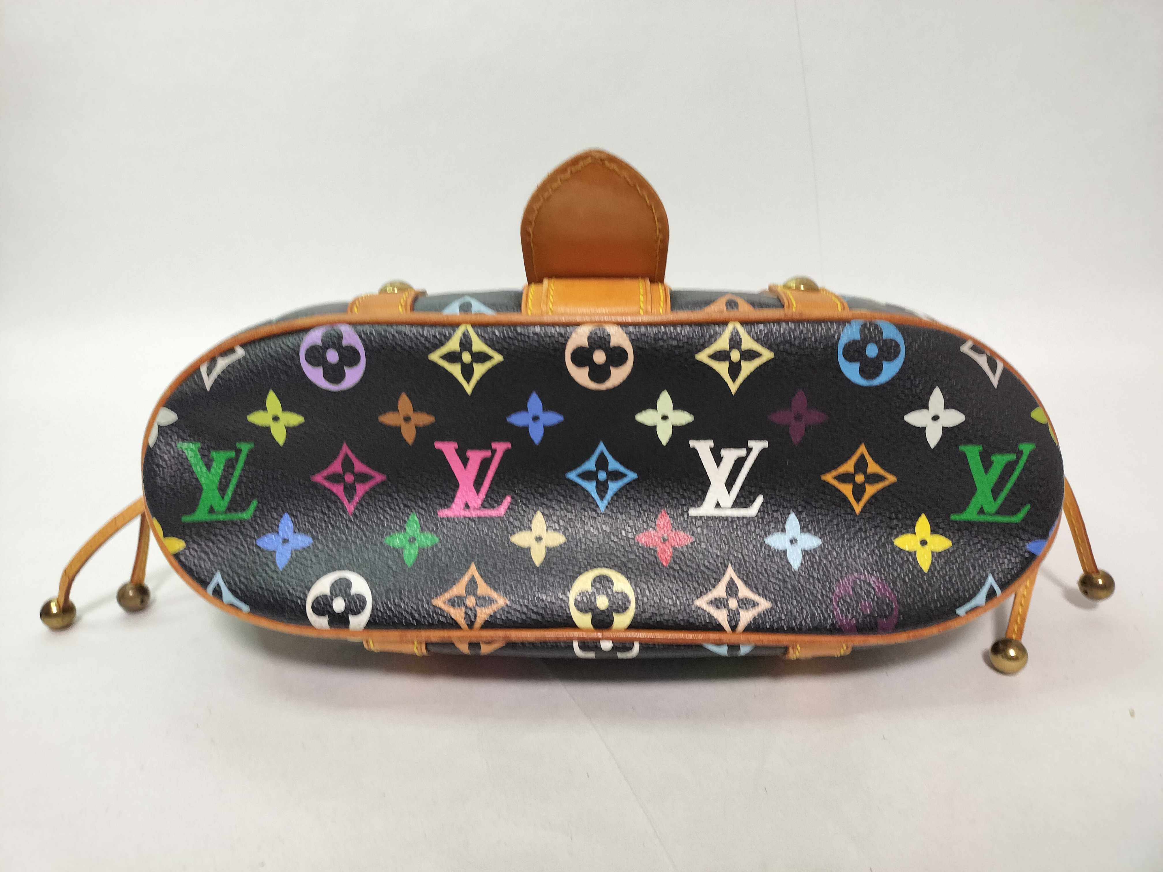 Monogram Multicolor Louis Vuitton Monogram Multi Teda PM Takashi Murakami Handbag — view 10