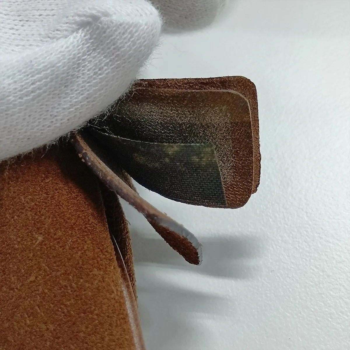 Mombasa 104938 Suede Handbag Brown — view 11