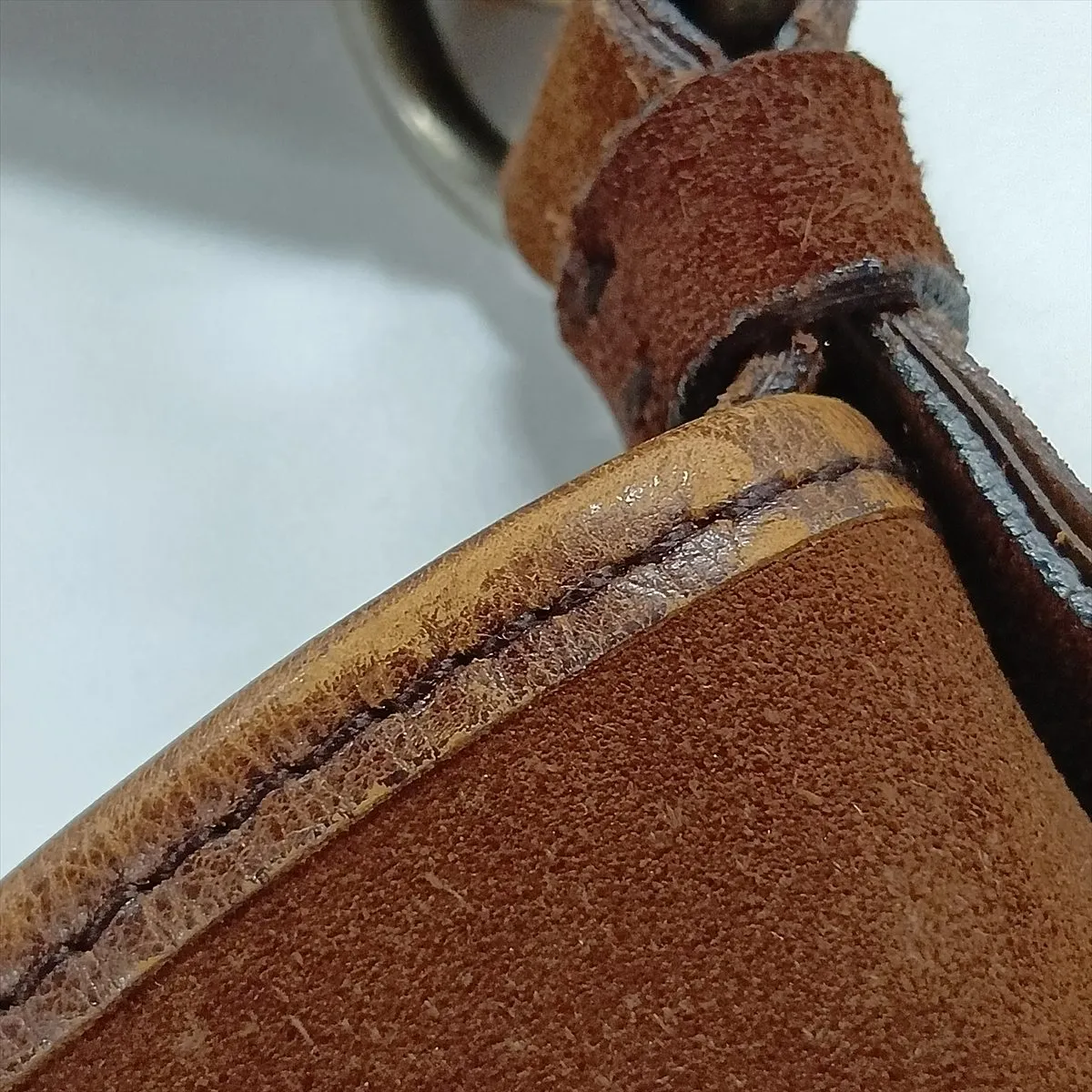 Mombasa 104938 Suede Handbag Brown — view 12