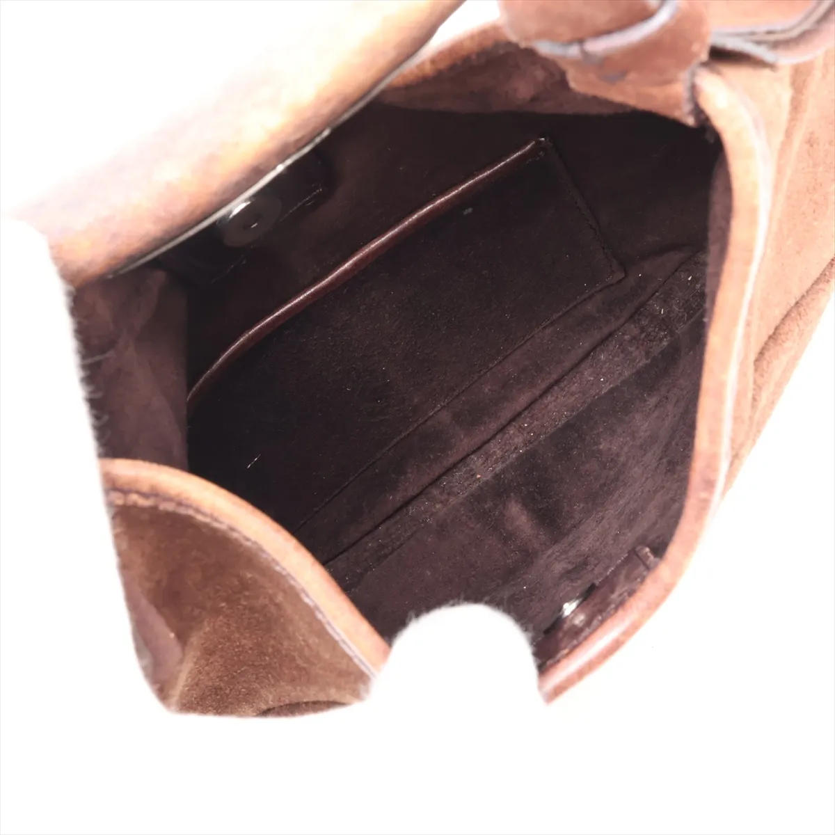 Mombasa 104938 Suede Handbag Brown — view 7