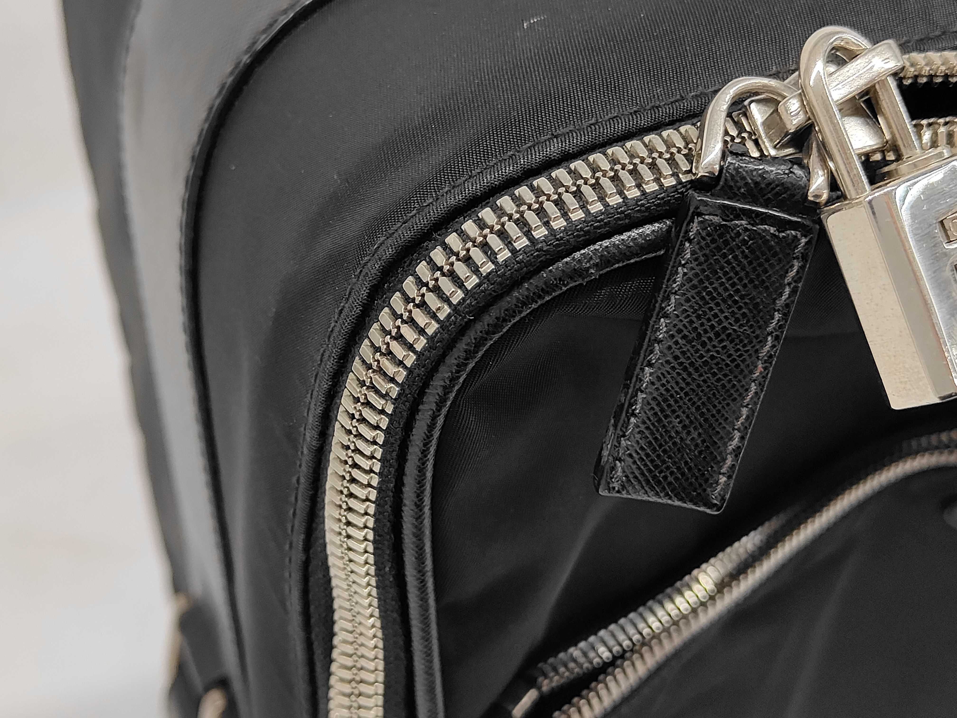Carry Case Saffiano Leather Black Bag — view 6