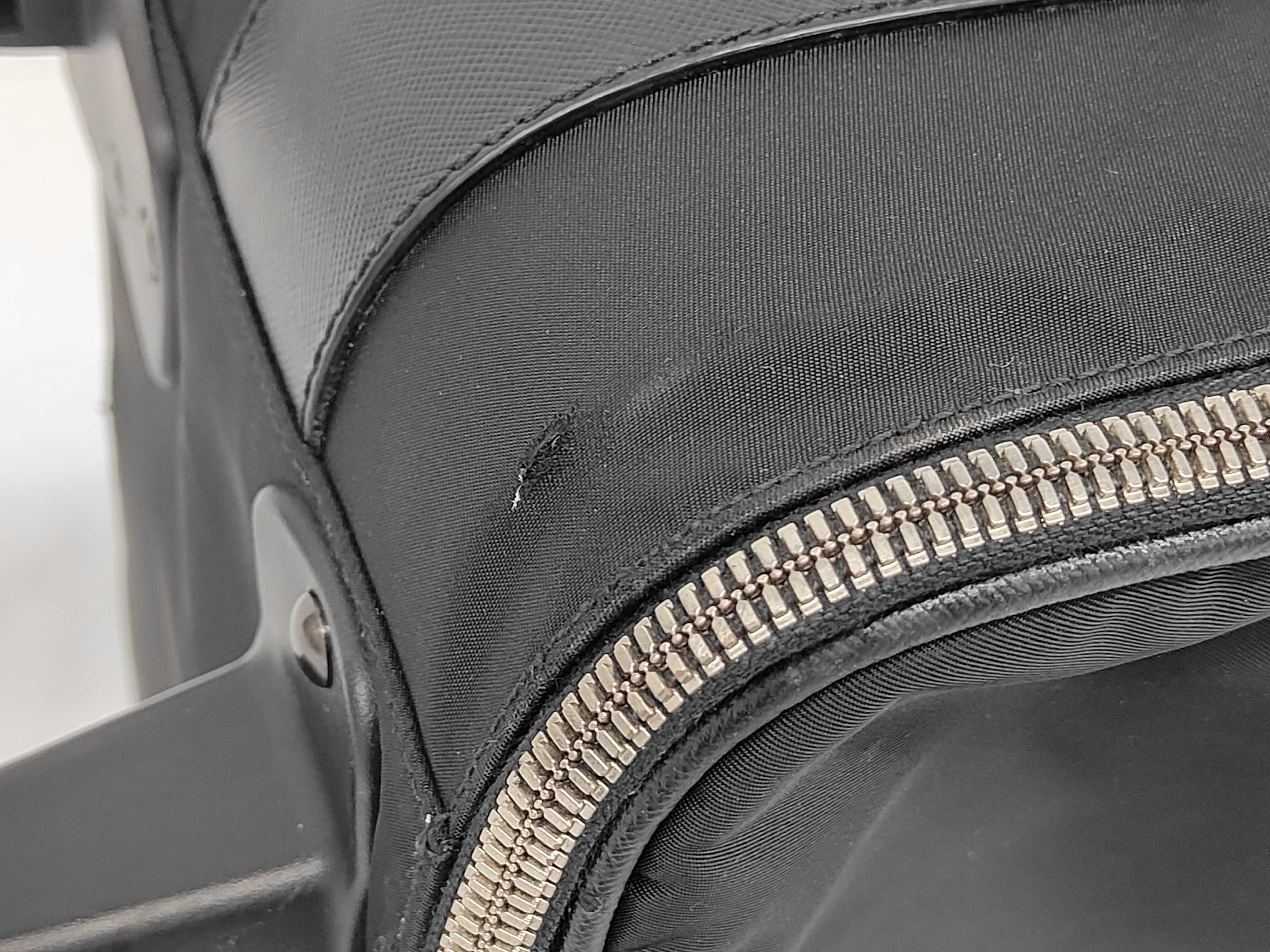 Carry Case Saffiano Leather Black Bag — view 10