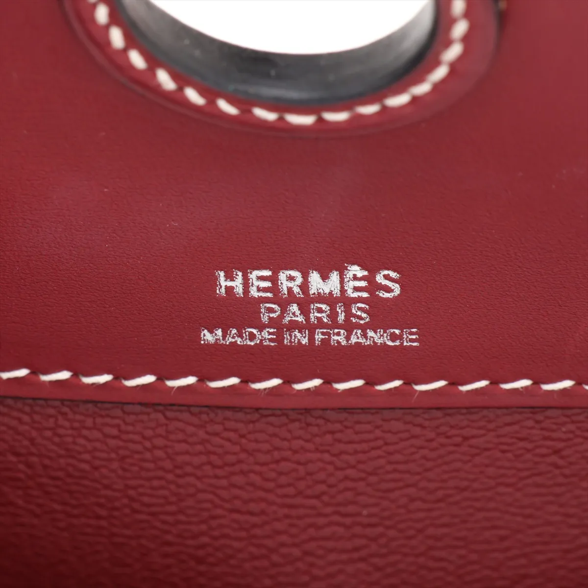 Hermès Dalvy MM Veau Chamonix Rouge H G: 2003 — view 11