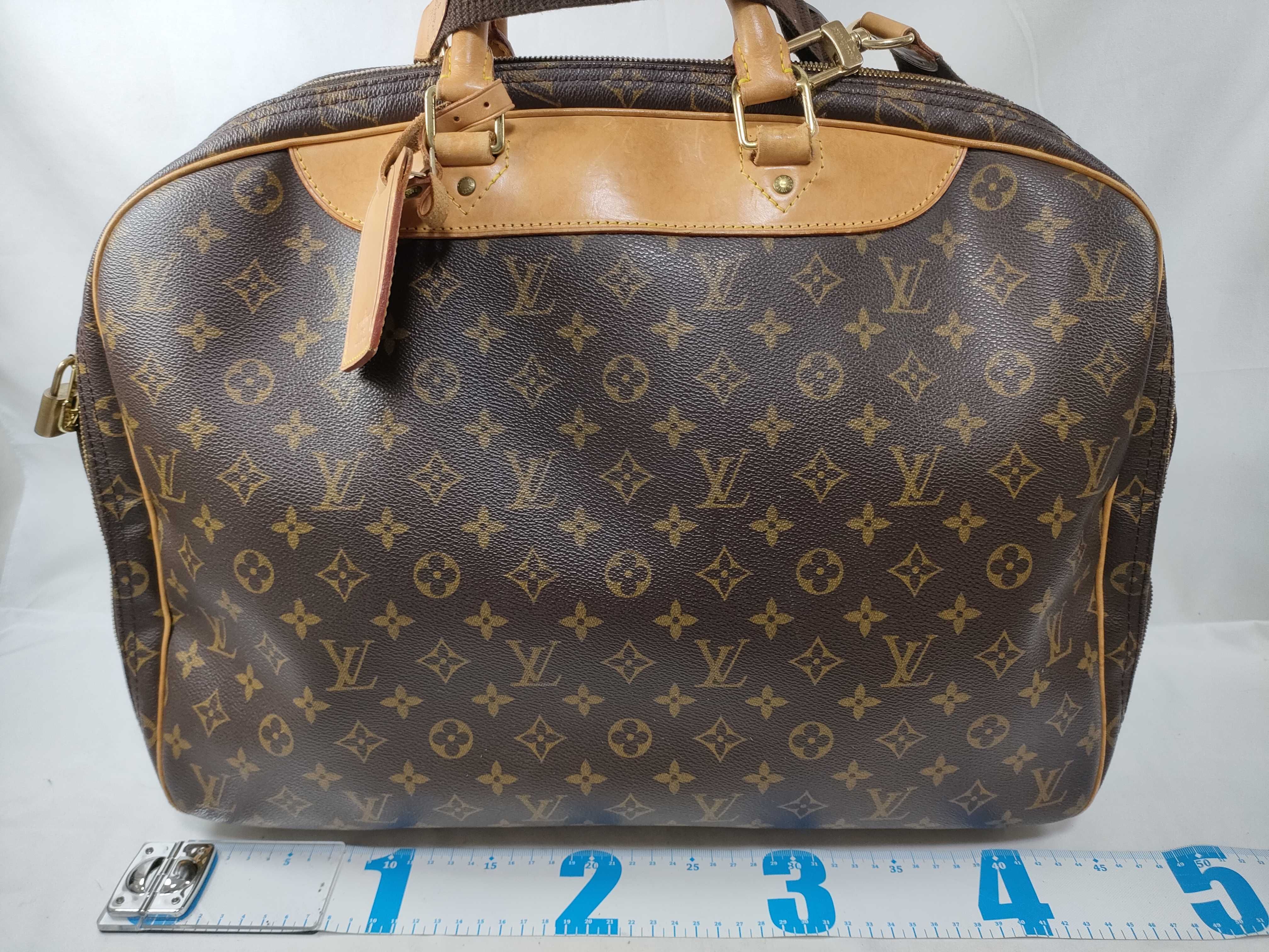 Monogram Louis Vuitton Monogram Alizé de Poche M41392 VI1000 Brown Boston Bag — view 2