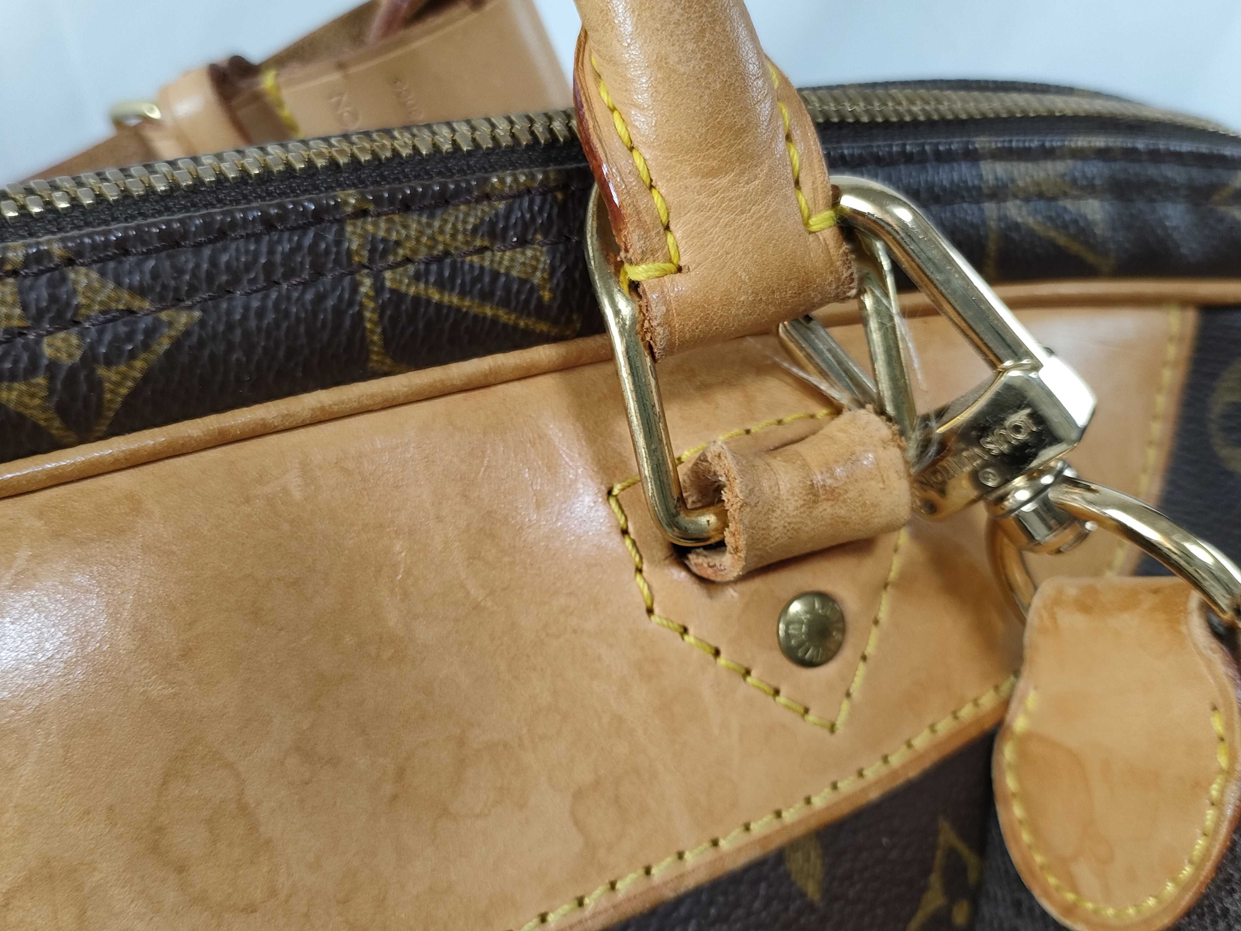 Monogram Louis Vuitton Monogram Alizé de Poche M41392 VI1000 Brown Boston Bag — view 4