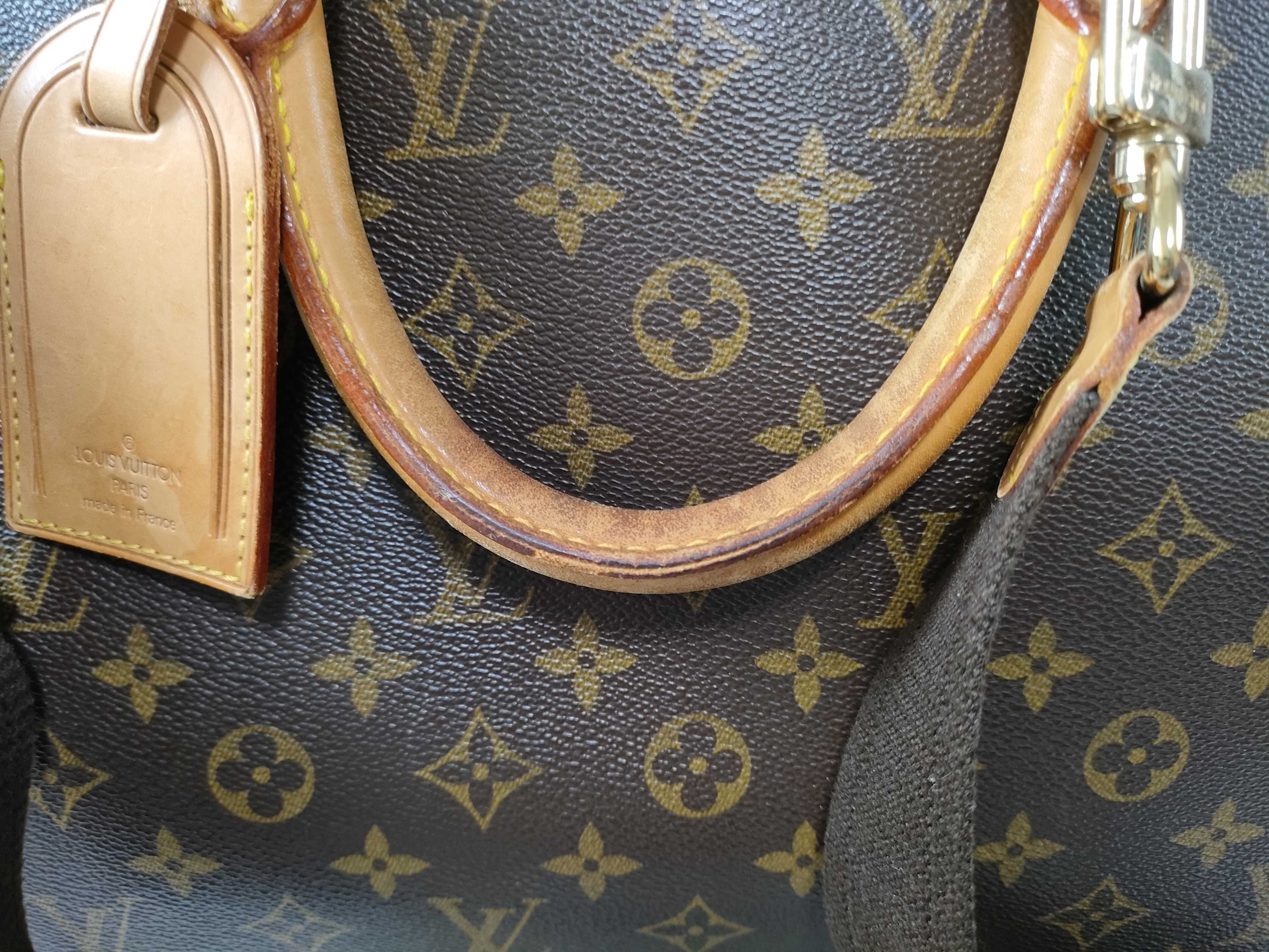 Monogram Louis Vuitton Monogram Alizé de Poche M41392 VI1000 Brown Boston Bag — view 5