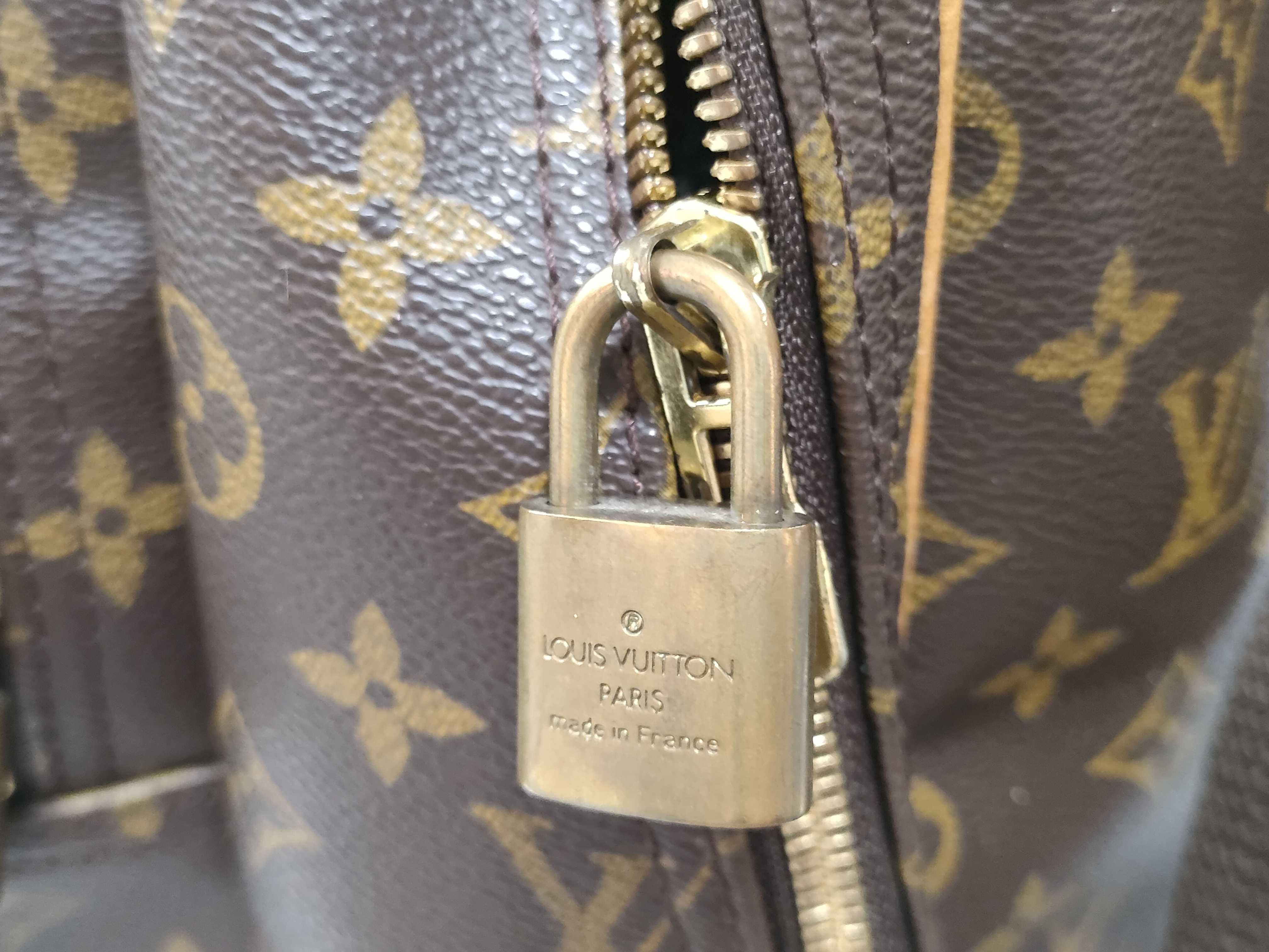 Monogram Louis Vuitton Monogram Alizé de Poche M41392 VI1000 Brown Boston Bag — view 7