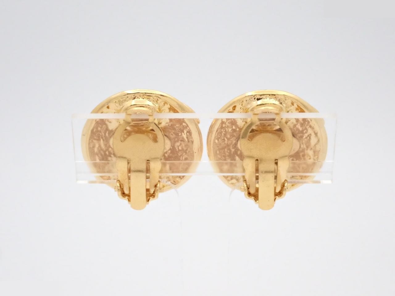 Coco Mark Gold Earrings 94P — view 2