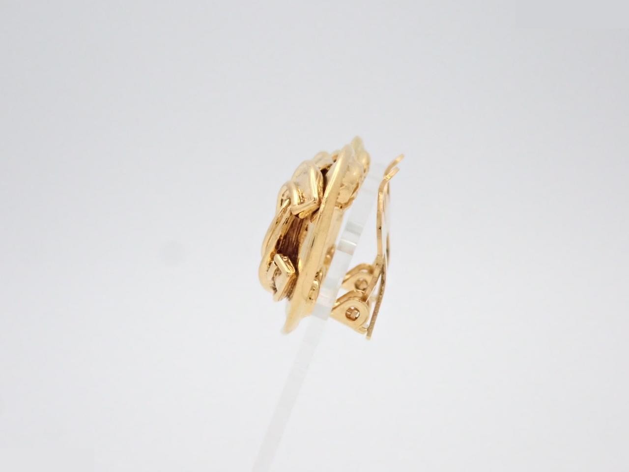 Coco Mark Gold Earrings 94P — view 3