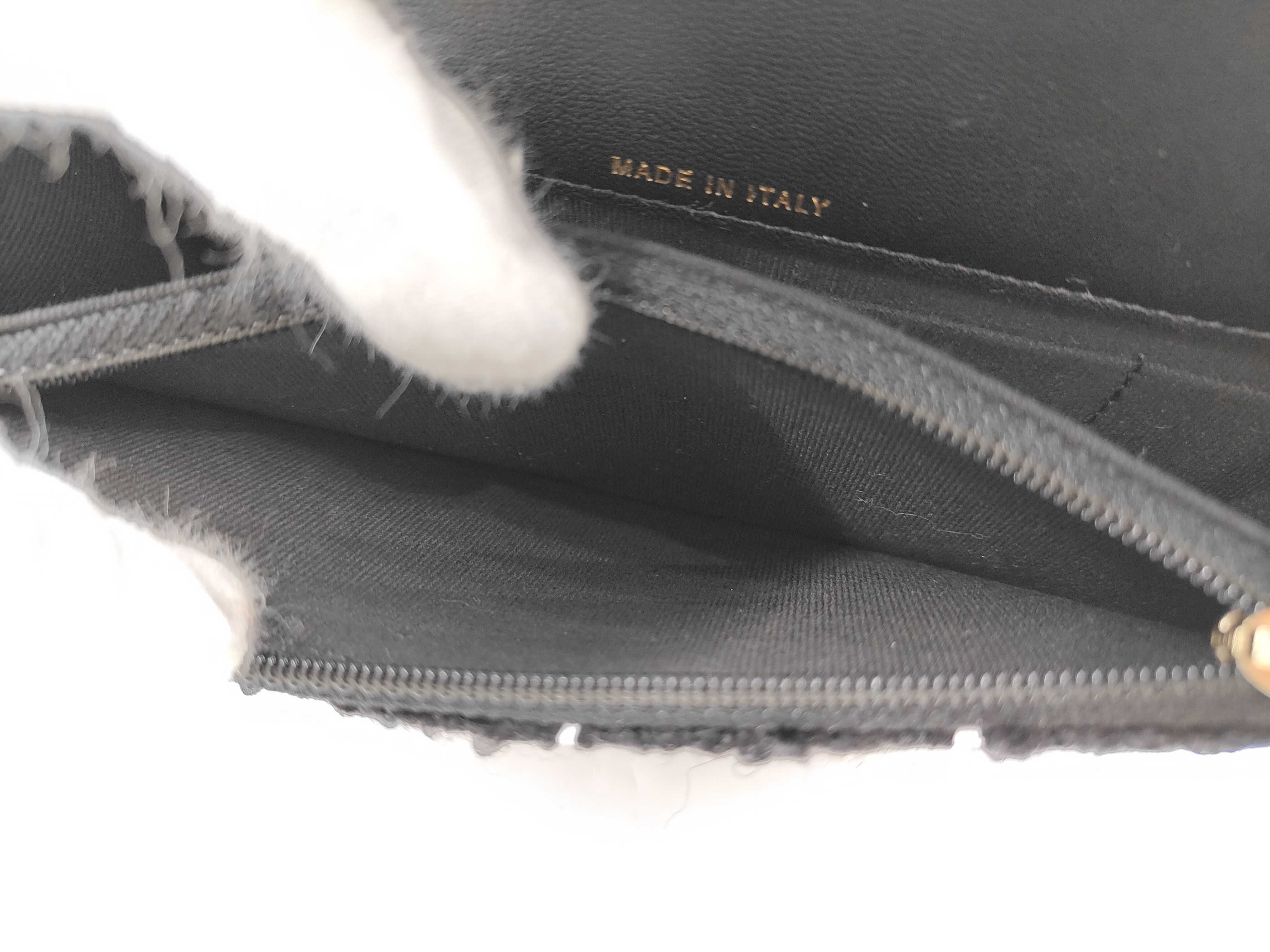 Tweed Black x White Mini Bag RFID Shoulder Bag — view 12