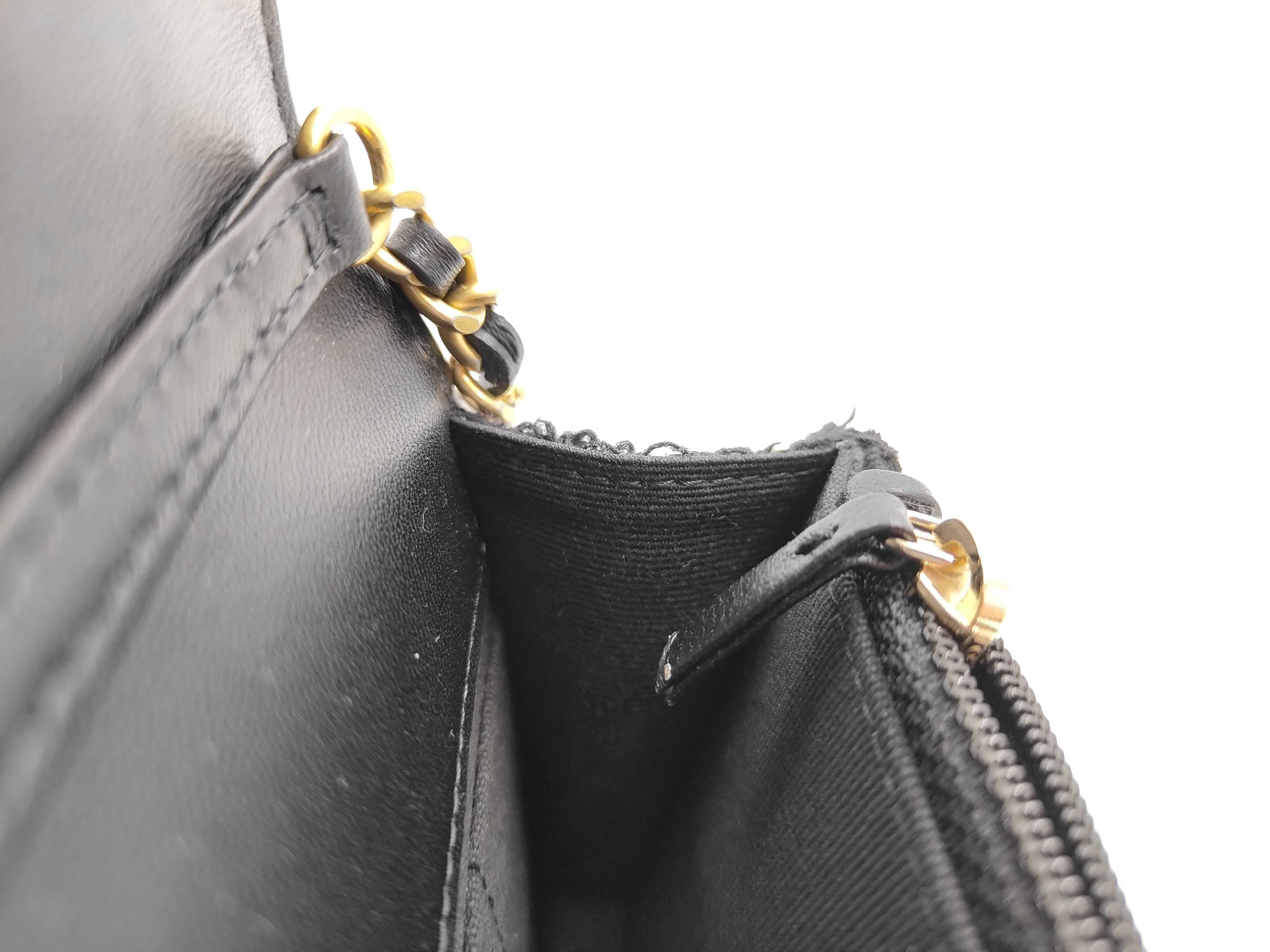 Tweed Black x White Mini Bag RFID Shoulder Bag — view 10