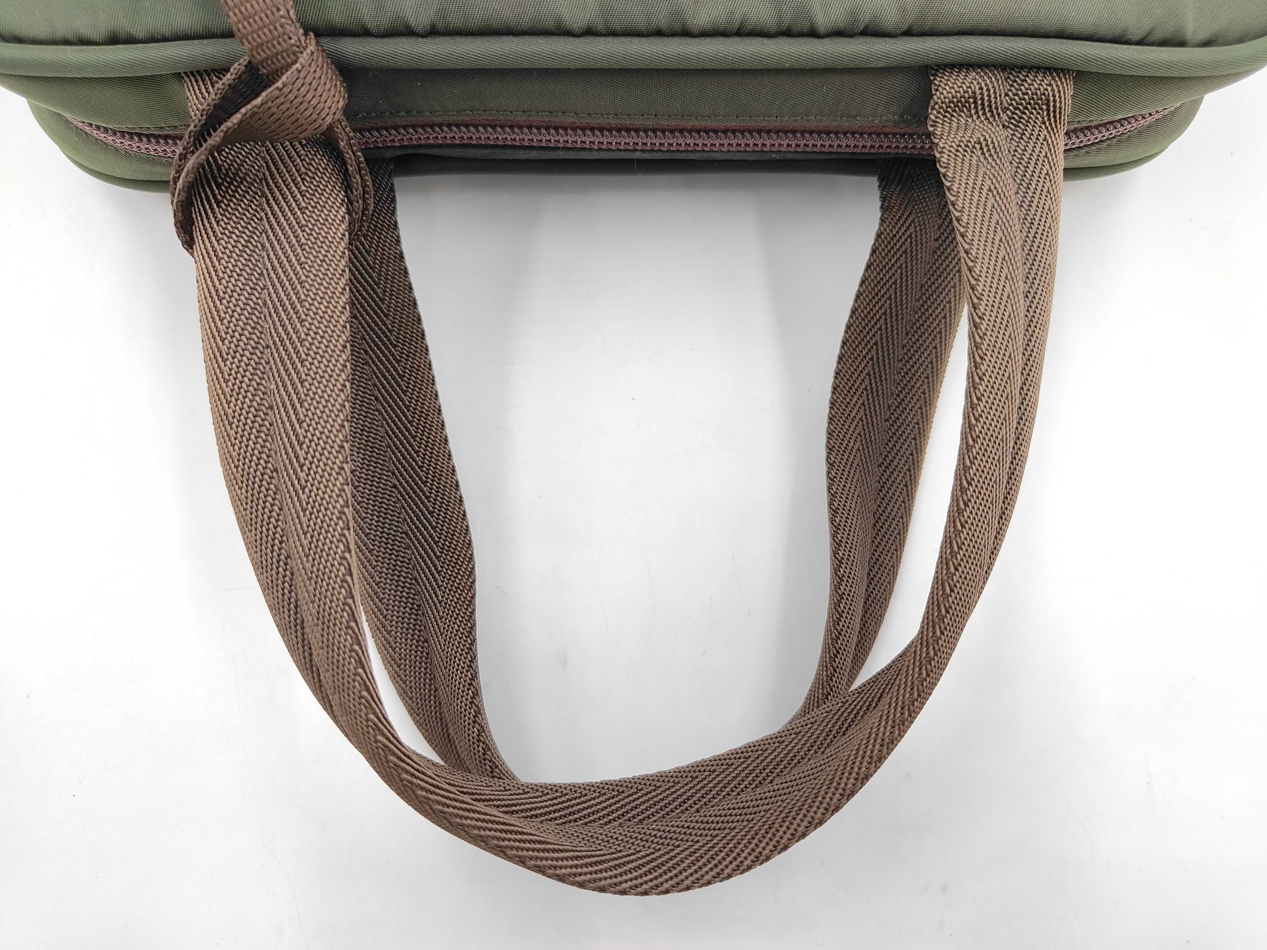 Tessuto Nylon Handbag with Triangle Logo — view 3