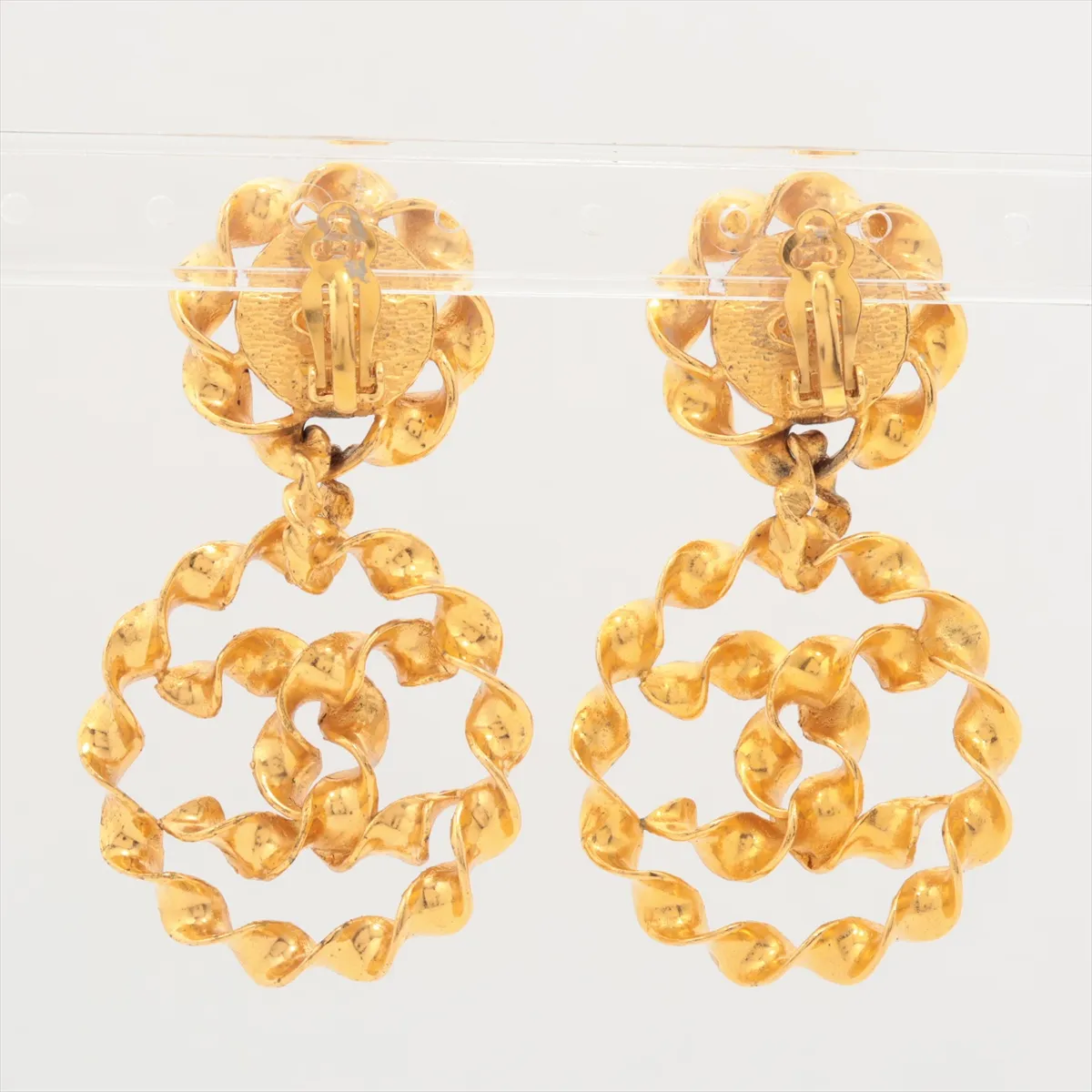Coco Mark 94P Earrings (Pair) GP x Faux Pearl Gold - — view 2
