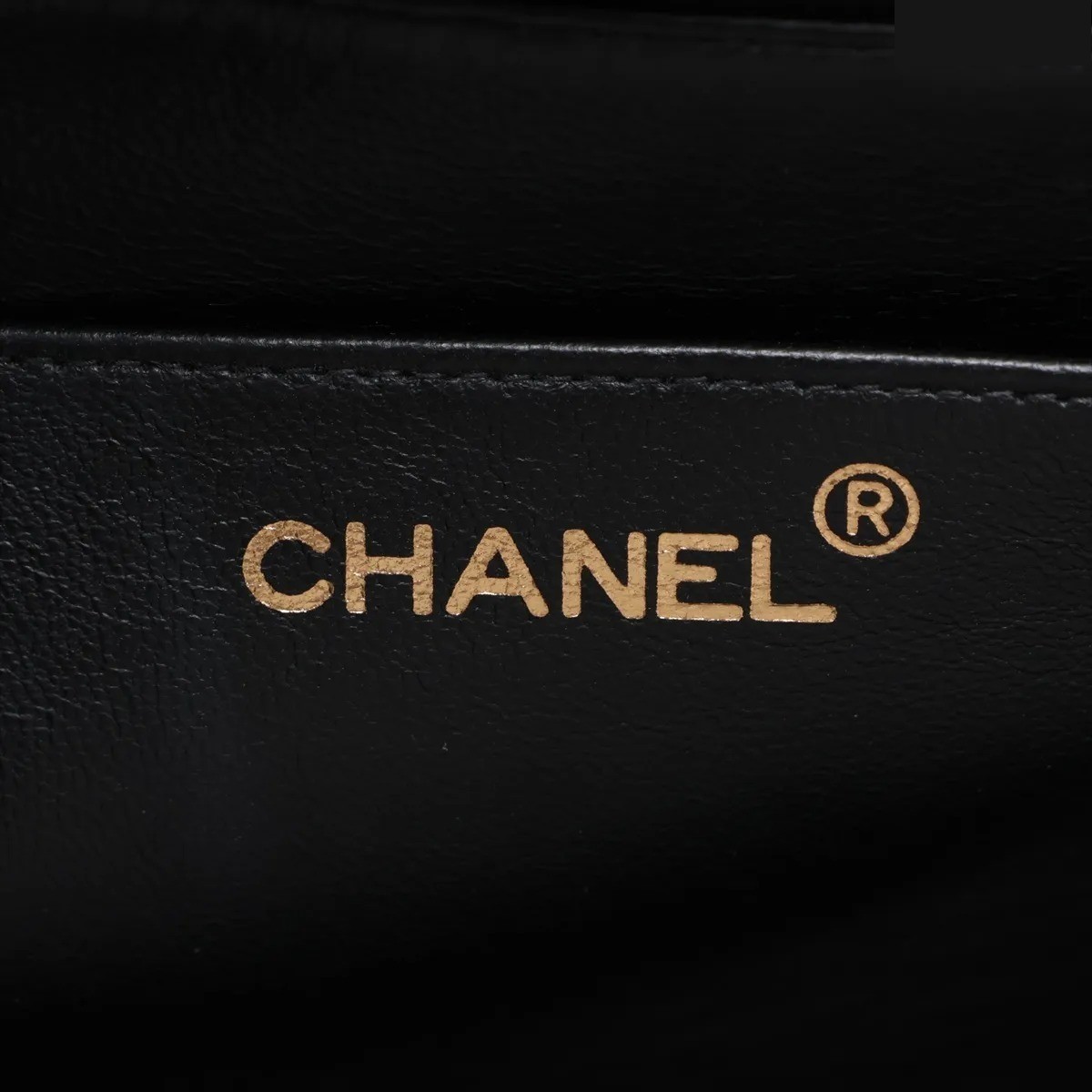 Mademoiselle Caviar Skin Handbag, Black, Series 3 — view 11