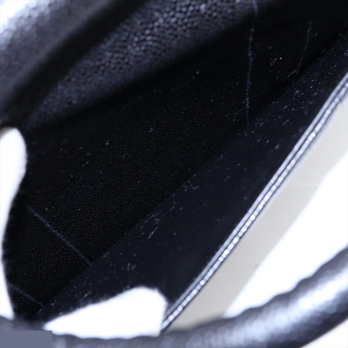 Mademoiselle Caviar Skin Handbag, Black, Series 3 — view 10