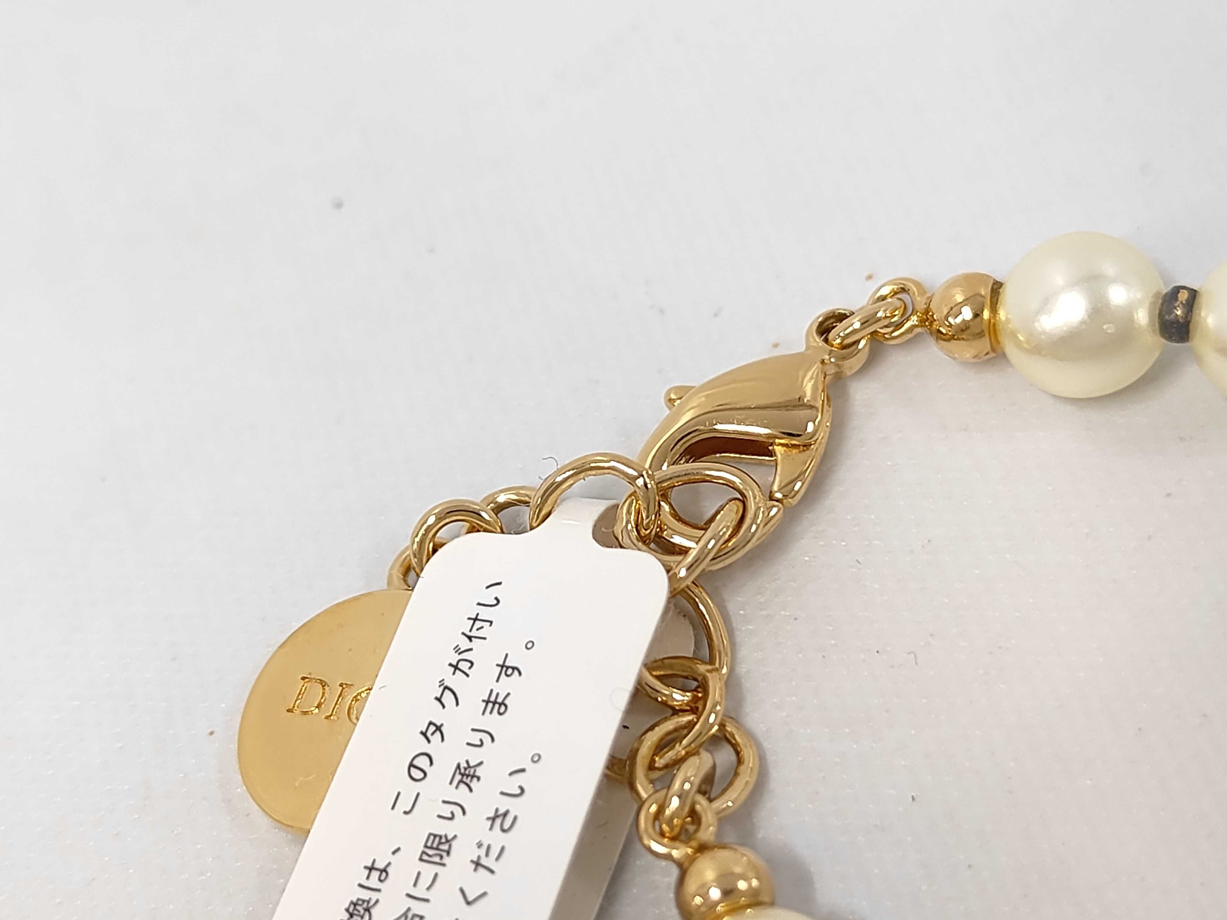 CD Logo Pearl Bracelet (Bracelet/Bangle) — view 4